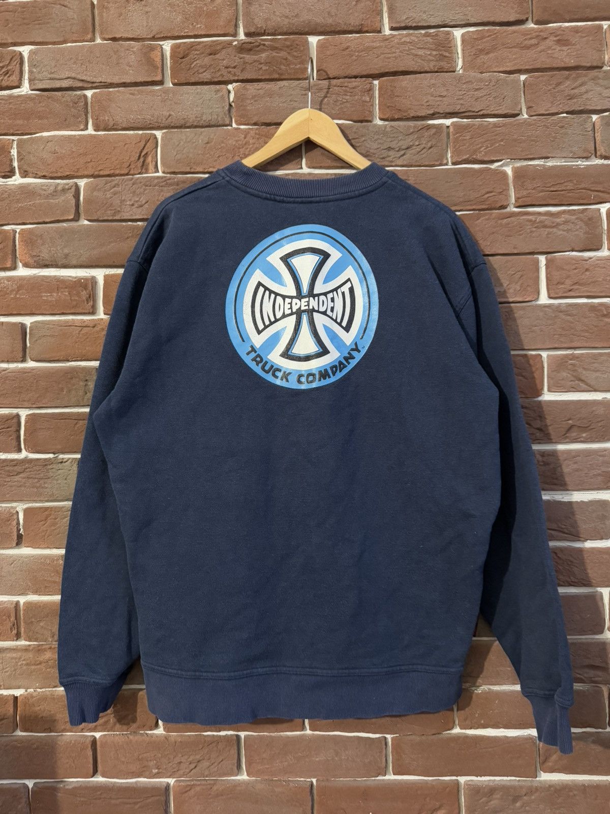 Independent Truck Co. Vintage 90s Independent Trucks Ride Washed Skate Crewneck xl Size US XL / EU 56 / 4 - 2 Thumbnail