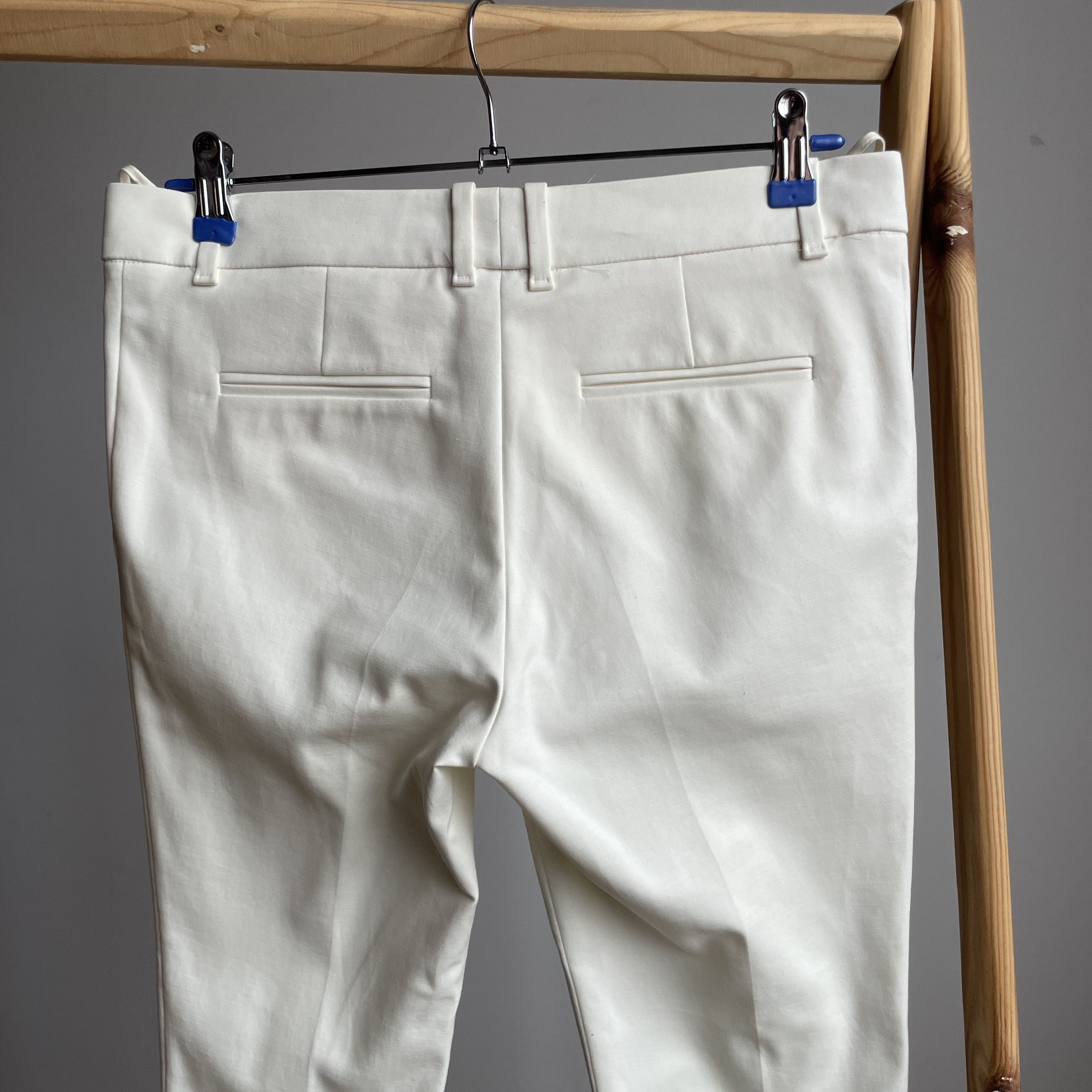Gucci Gucci Womens 2014 Cropped Chino Trousers Size IT 42 Size 28" / US 6 / IT 42 - 4 Thumbnail