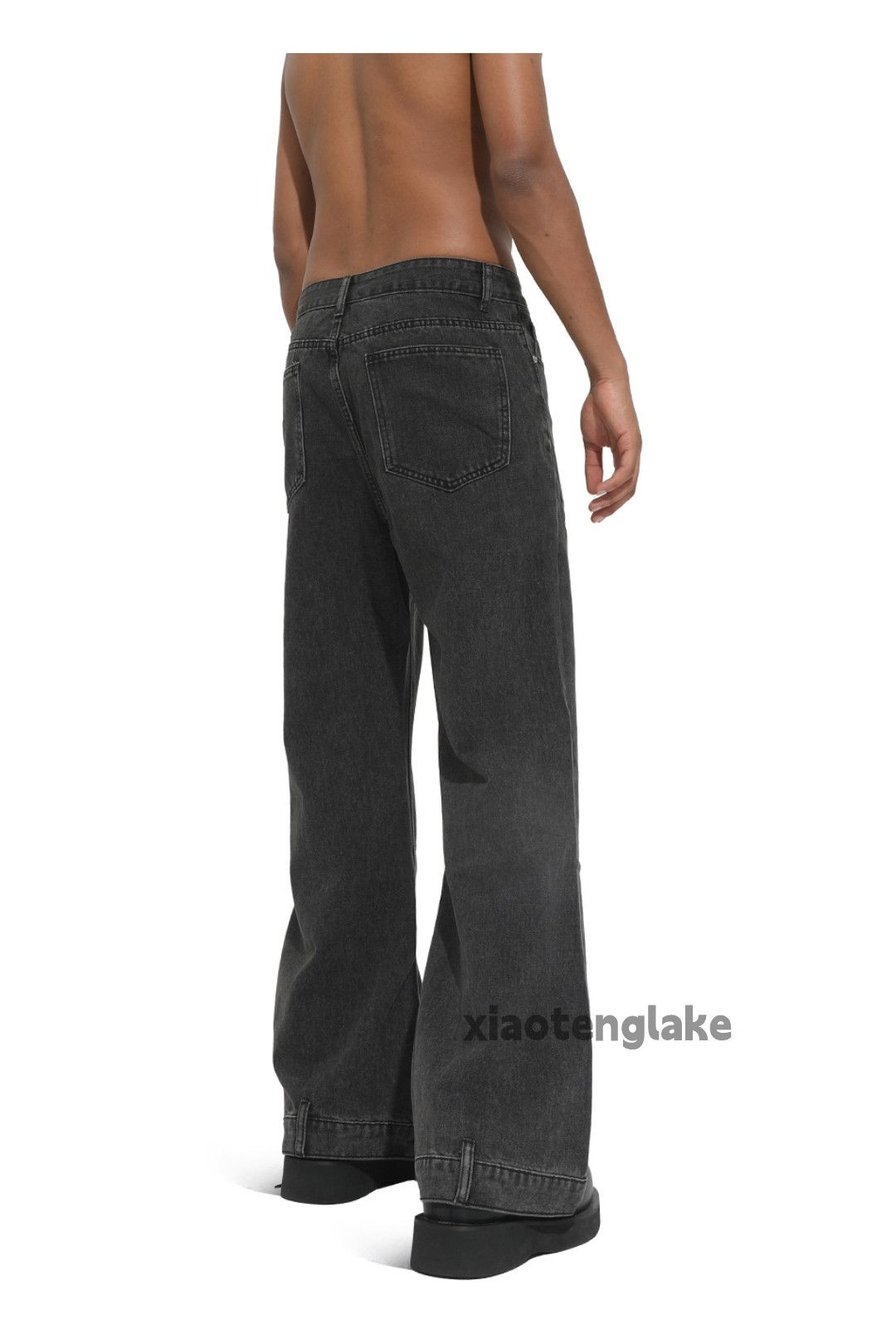 Jean zx vintage washed faded loose baggy hiphop jeans Size US 32 / EU 48 - 7 Thumbnail