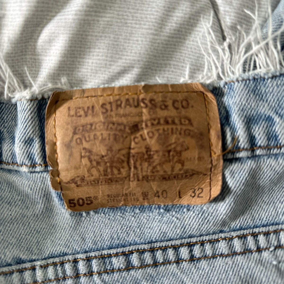 Levi's Vintage orange tab Levi’s 505 Size US 40 / EU 56 - 6 Thumbnail