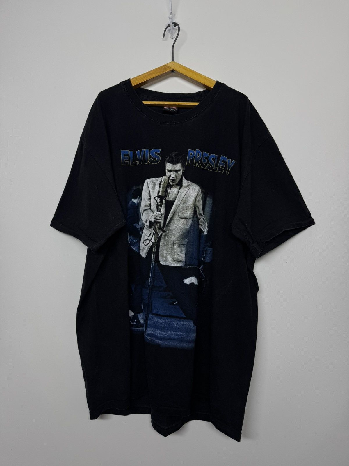 Vintage Rare Vintage T-Shirt Elvis Presley Rock Tees Size US XXL / EU 58 / 5 - 5 Thumbnail