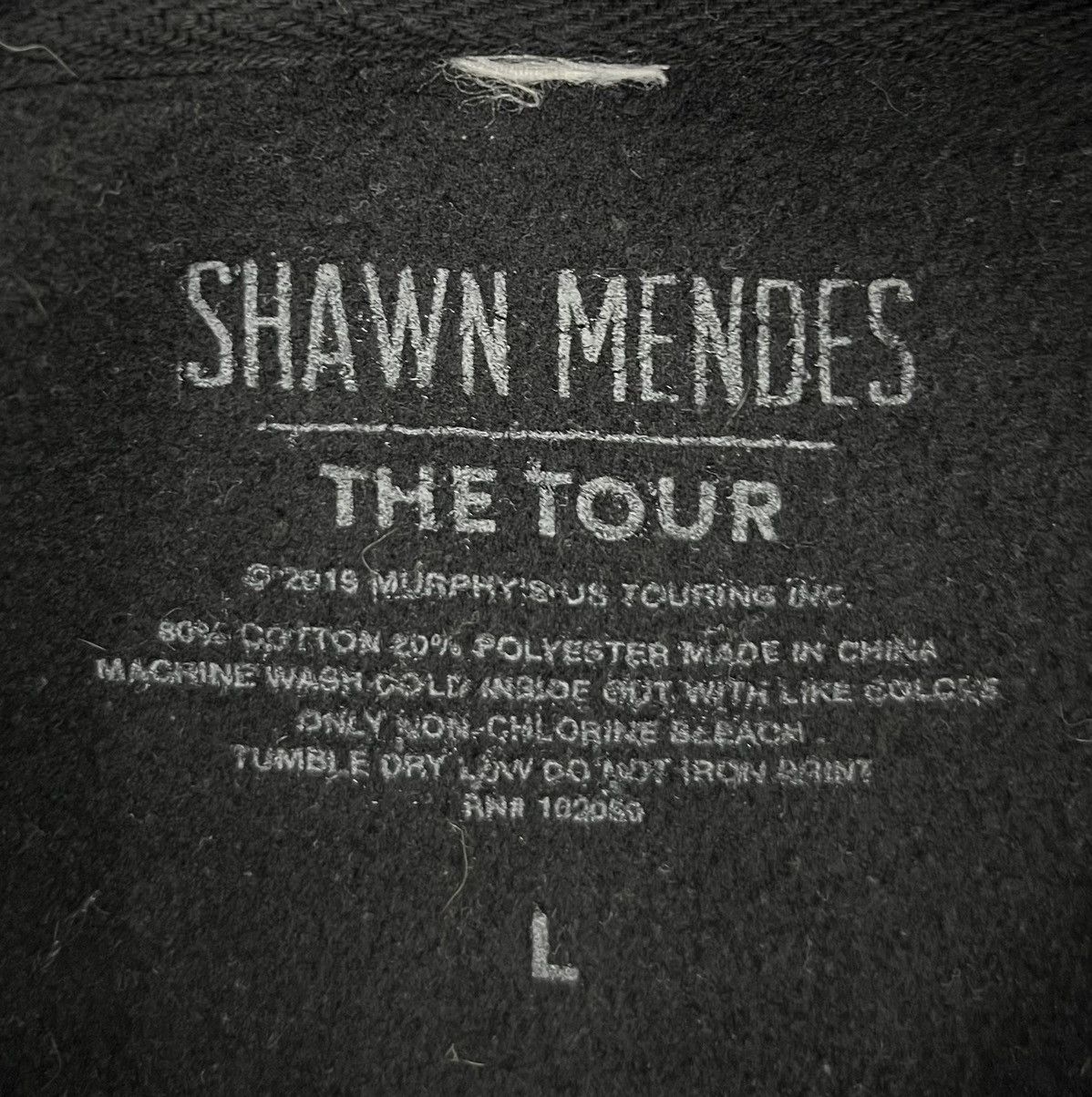 Band Tees SHAWN MENDES THE TOUR HOODIE Size US L / EU 52-54 / 3 - 11 Thumbnail