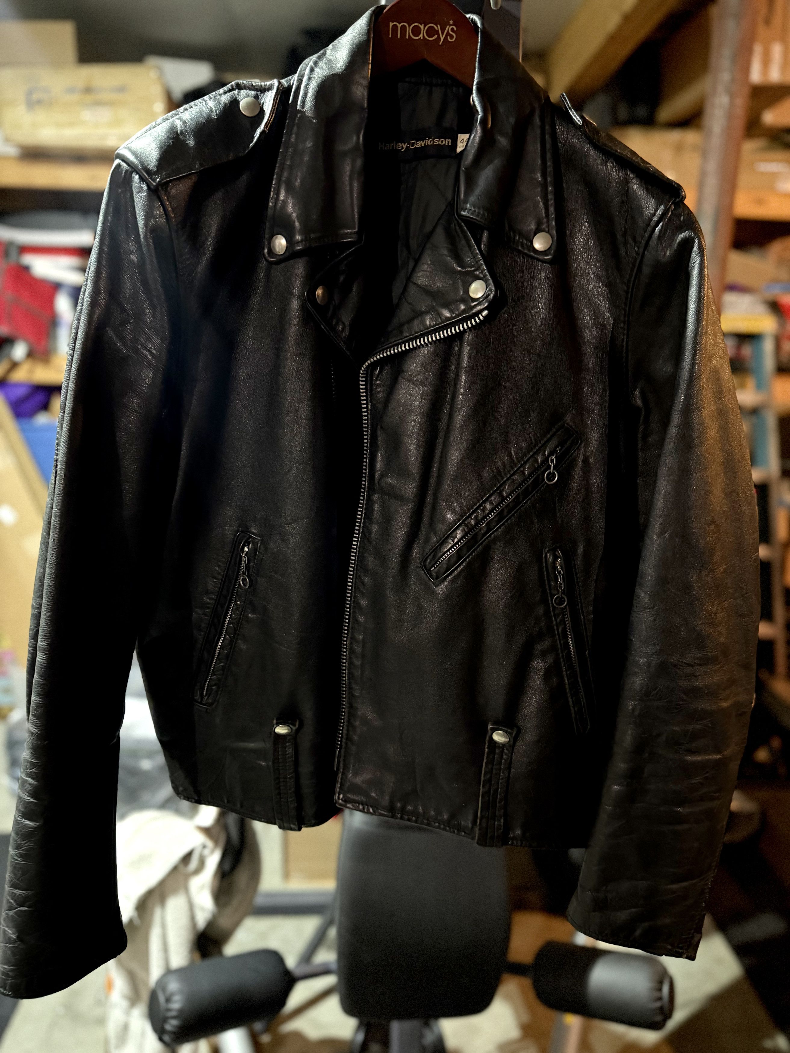 Harley Davidson Vintage 70s/80s Harley Davidson Cycle Champ sz 44 Size US L / EU 52-54 / 3 - 1 Thumbnail