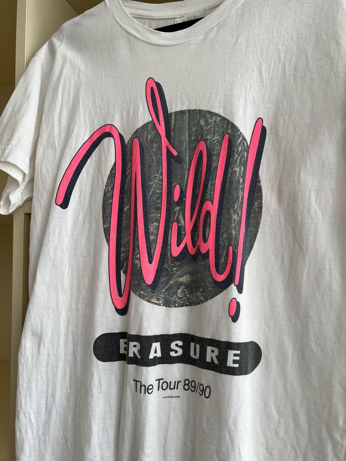 Band Tees Wild Erasure Band Tee Tour T-Shirt Size US L / EU 52-54 / 3 - 3 Thumbnail