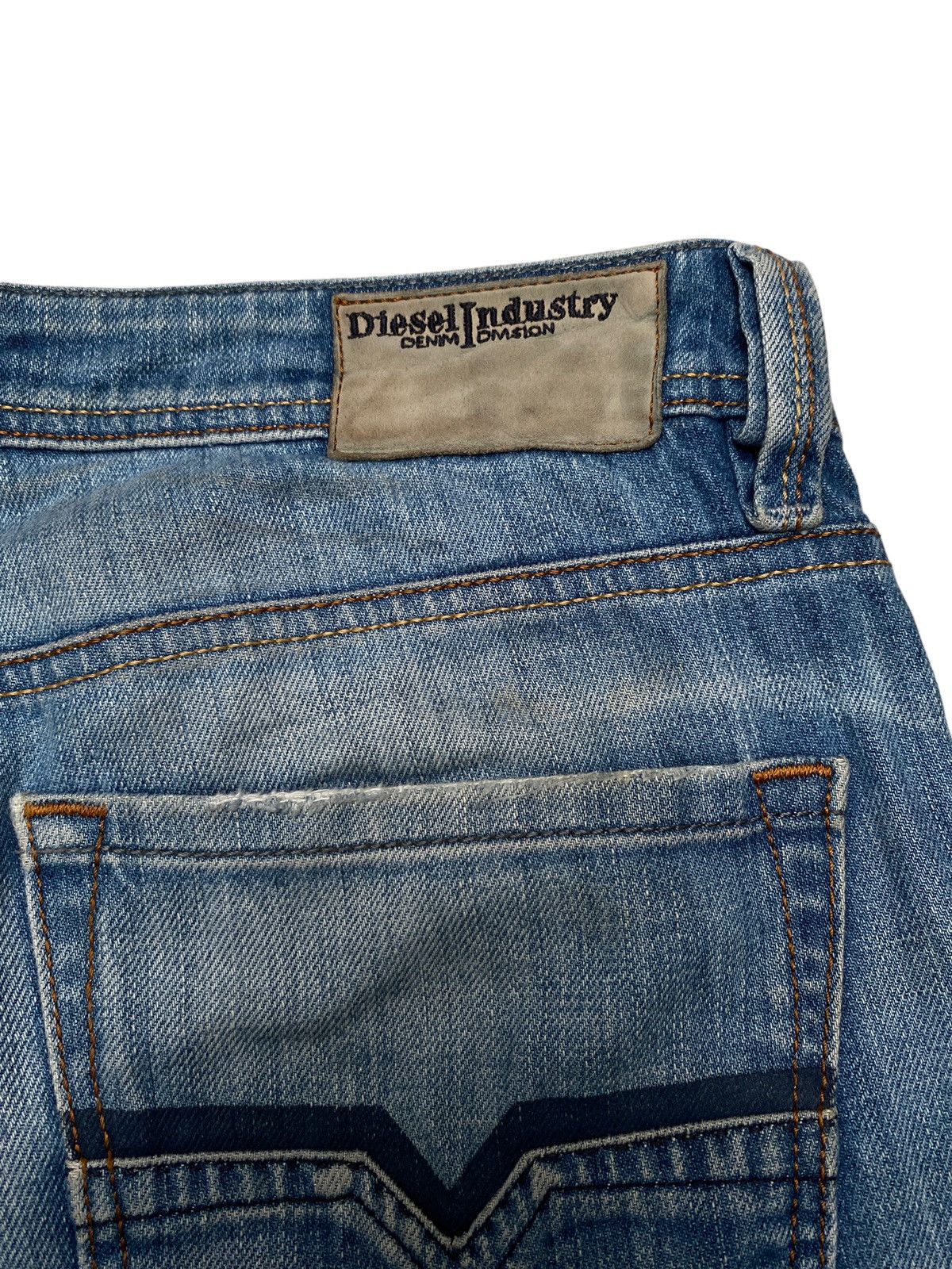 Diesel Vintage Brand Diesel Industry Jeans 1990s Size US 35 - 8 Thumbnail