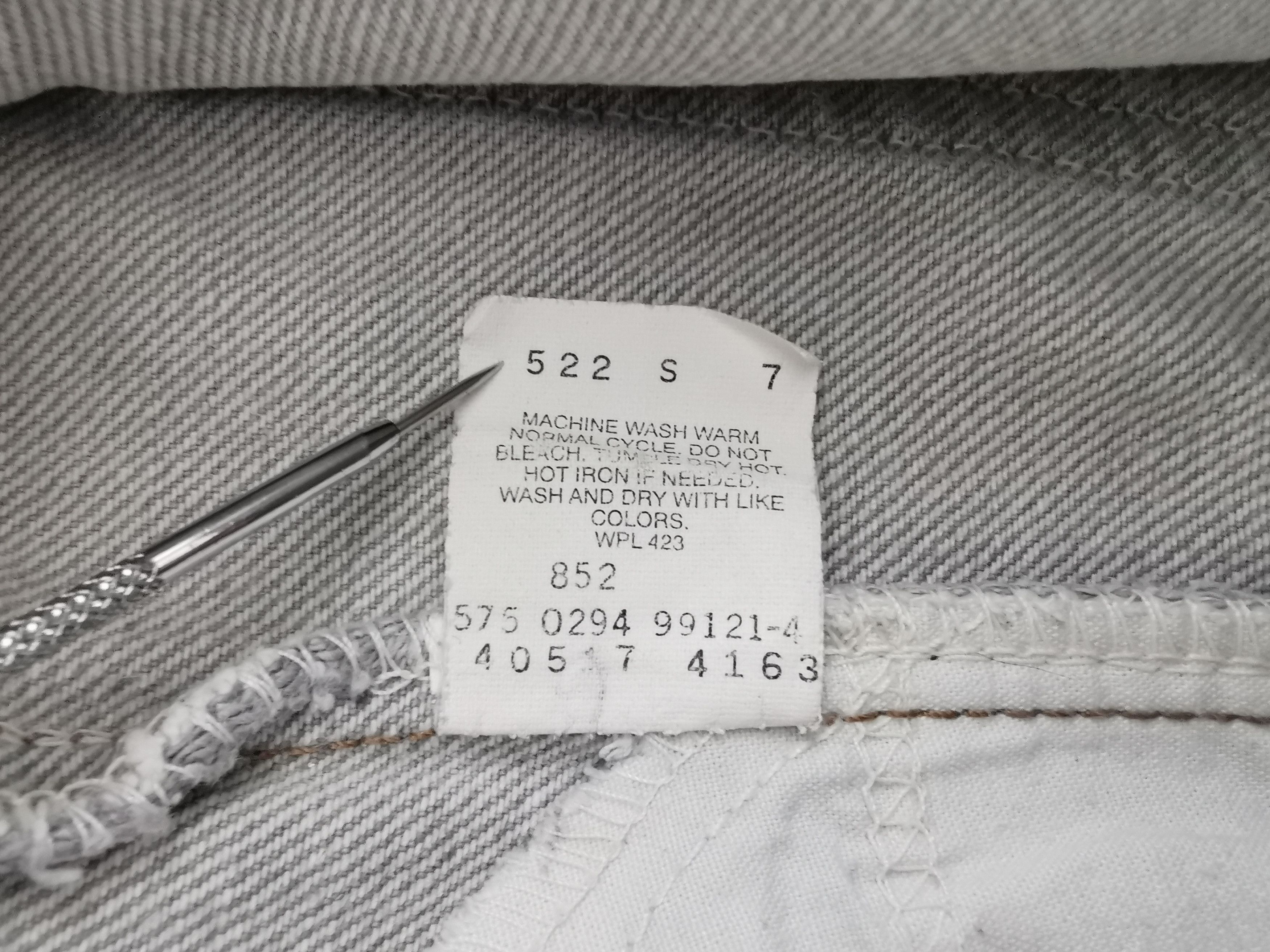 Levi's Distressed Vintage 90's Levis 517 Orange Tab Made In USA Size US 33 - 9 Thumbnail