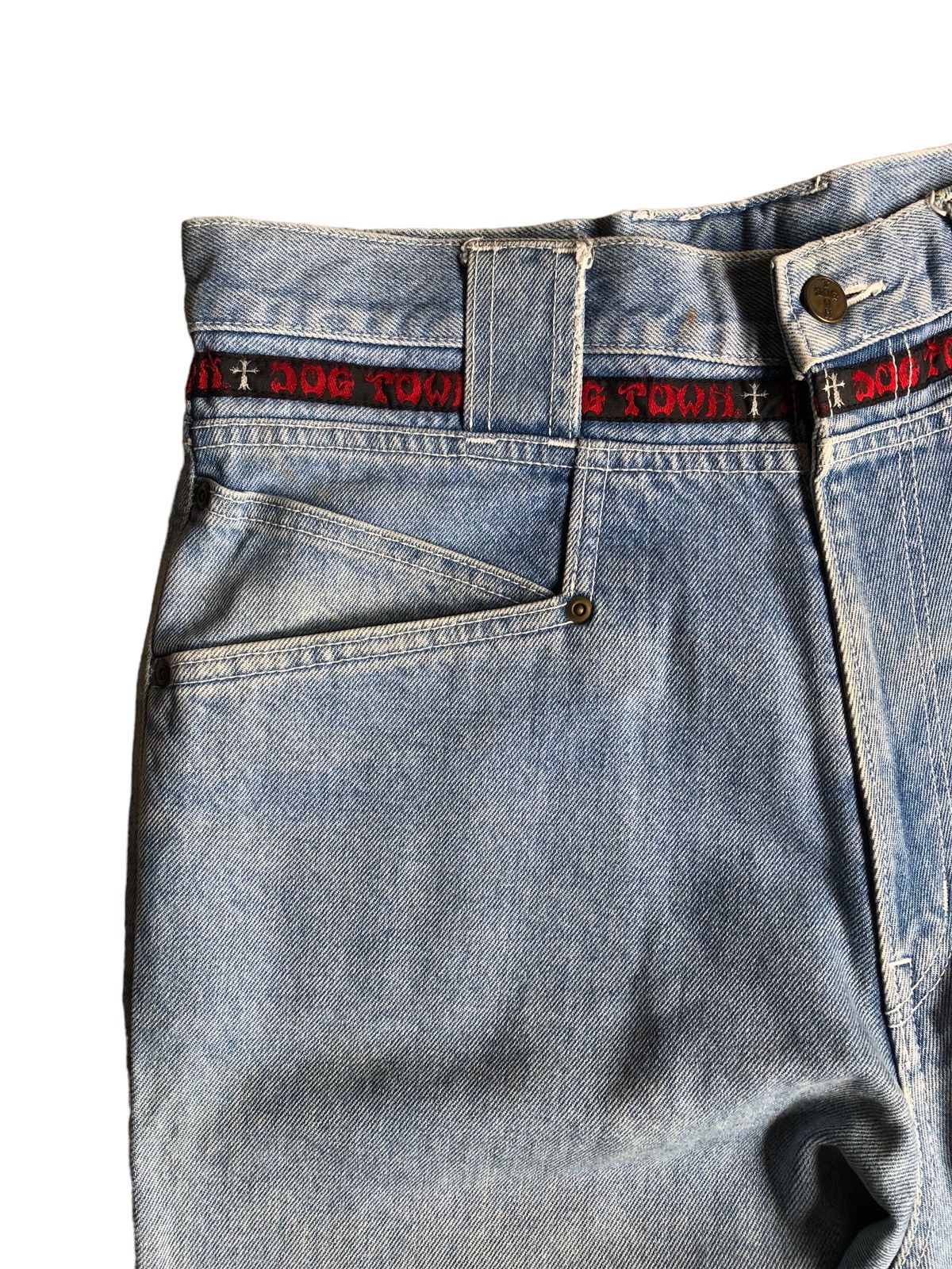 Dogtown × JNCO Distressed Dogtown Baggy Hip Hop Skateboard Pants Size US 30 / EU 46 - 4 Thumbnail