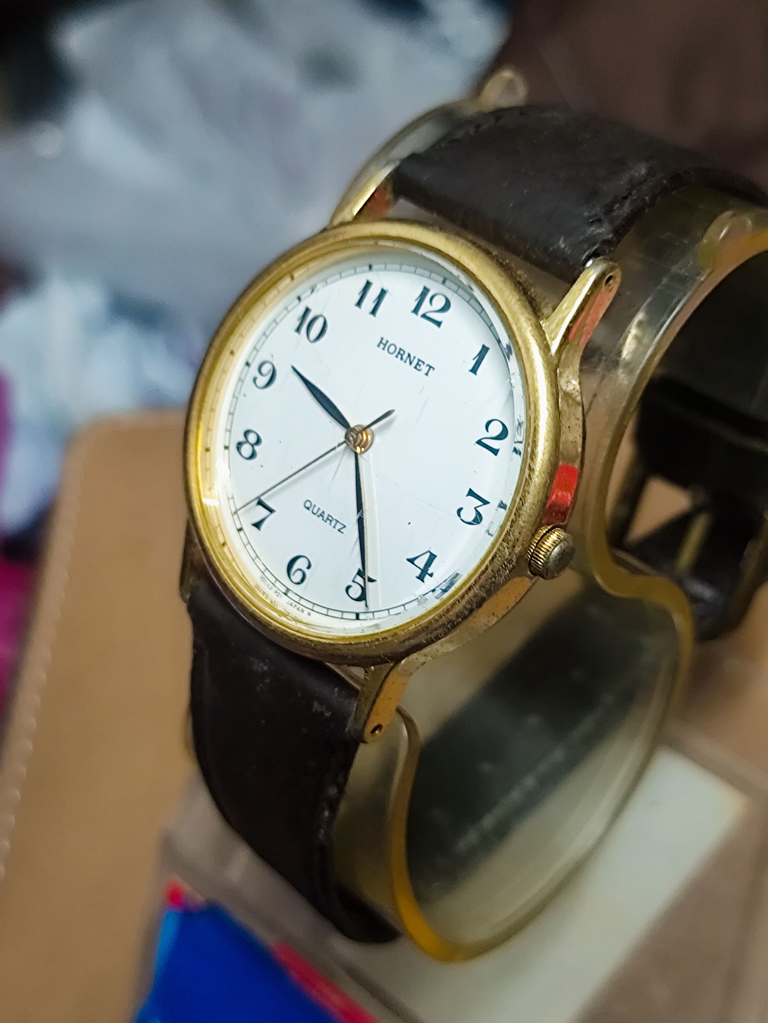 Japanese Brand × Vintage Vintage 💥 HORNET QUARTZ JAPAN MADE WATCH Size ONE SIZE - 2 Thumbnail