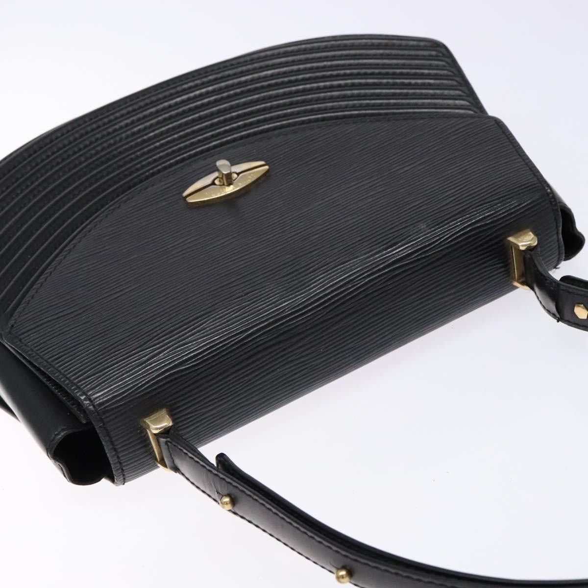 Louis Vuitton LOUIS VUITTON Epi Tilsitt Shoulder Bag Black M52482 Size ONE SIZE - 6 Thumbnail