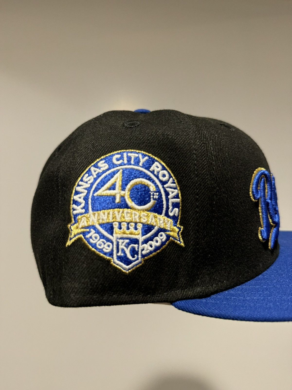 Hat Club × MLB × New Era Hatclub Exclusive Myfitteds Kansas City Royals Script 7 3/8 Size ONE SIZE - 2 Thumbnail