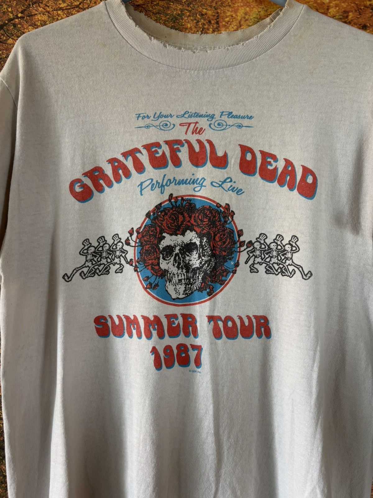 Vintage 1987 Grateful Dead Tee Size US M / EU 48-50 / 2 - 2 Thumbnail