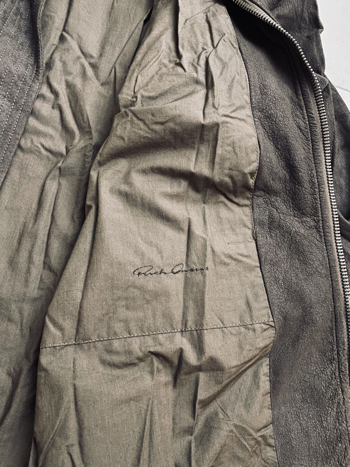 Rick Owens Rick Owens Blistered Lamb High Neck Intarsia DNA Dust Jacket Size US L / EU 52-54 / 3 - 17 Thumbnail