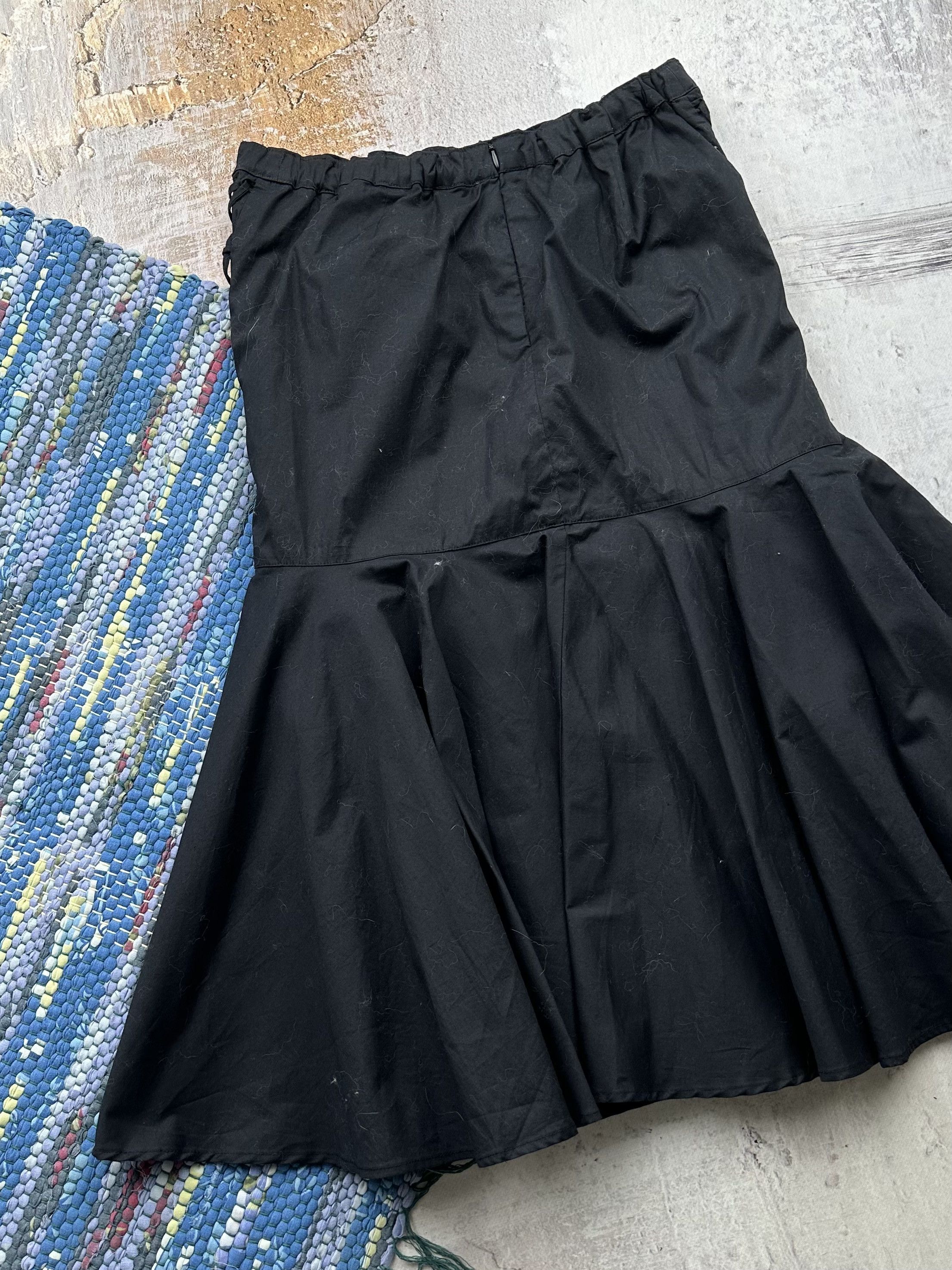 Vintage Vintage Super Flared Skirt With Bondage A213(62) Size 27" / US 4 / IT 40 - 5 Thumbnail