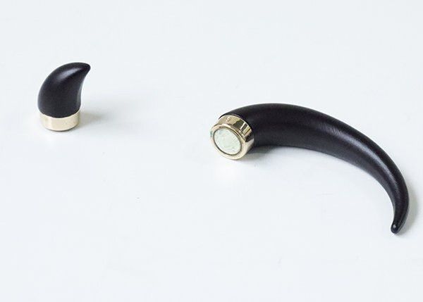 Givenchy Givenchy S/S 2012 Riccardo Tisci Magnetic Horn Earring Size ONE SIZE - 6 Thumbnail