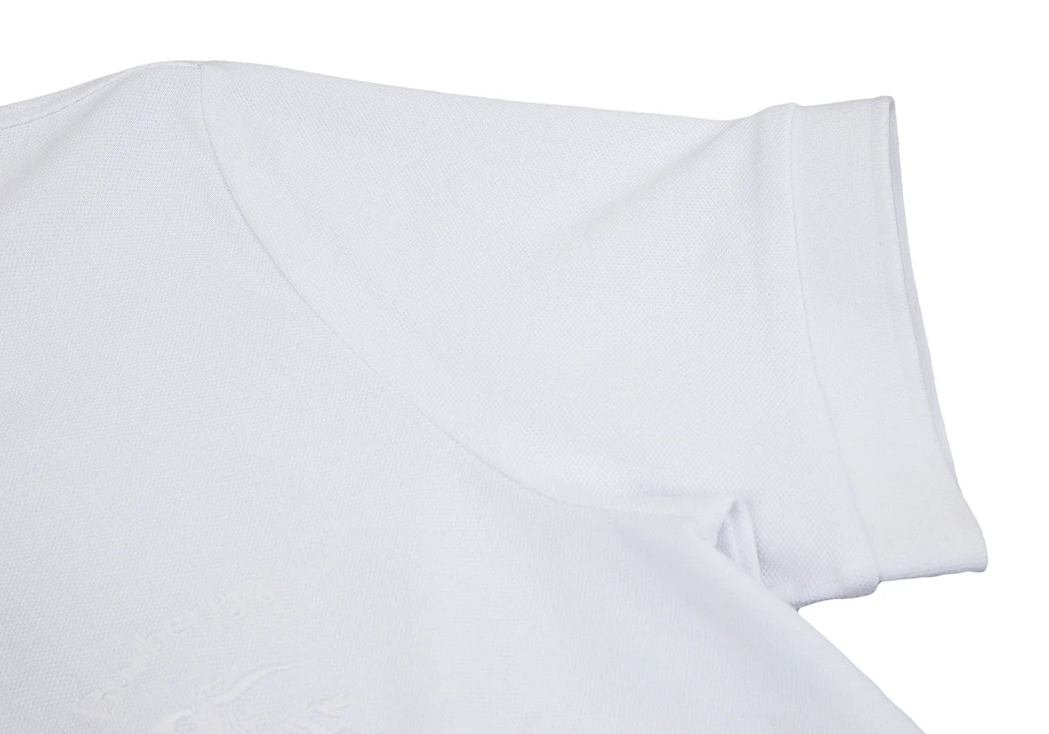 Burberry Equestrian Night Embroidered Polo Shirt White XXS Size US XXS / EU 40 - 9 Thumbnail