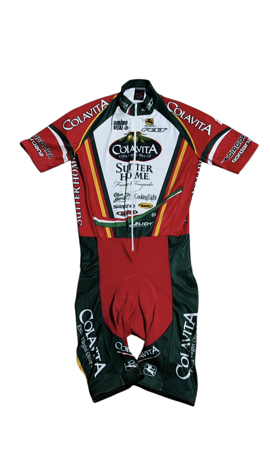 Vintage Vintage Giordana Colavita Men’s One Suit Cycling Jersey Size US M / EU 48-50 / 2 - 1 Thumbnail