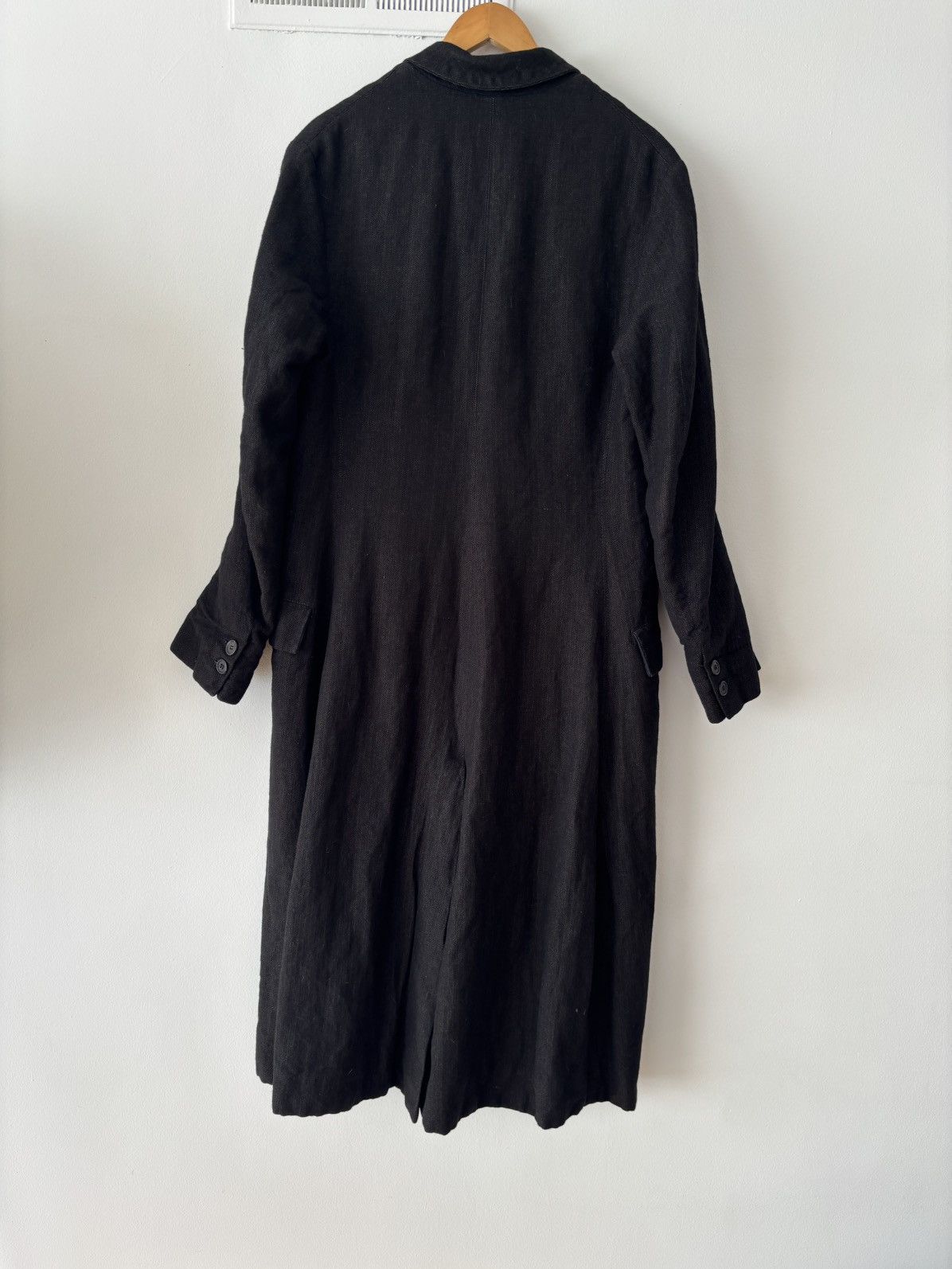 Paul Harnden Shoemakers Paul Harnden Shoemakers Long Coat Herringbone Wool Size US L / EU 52-54 / 3 - 12 Thumbnail