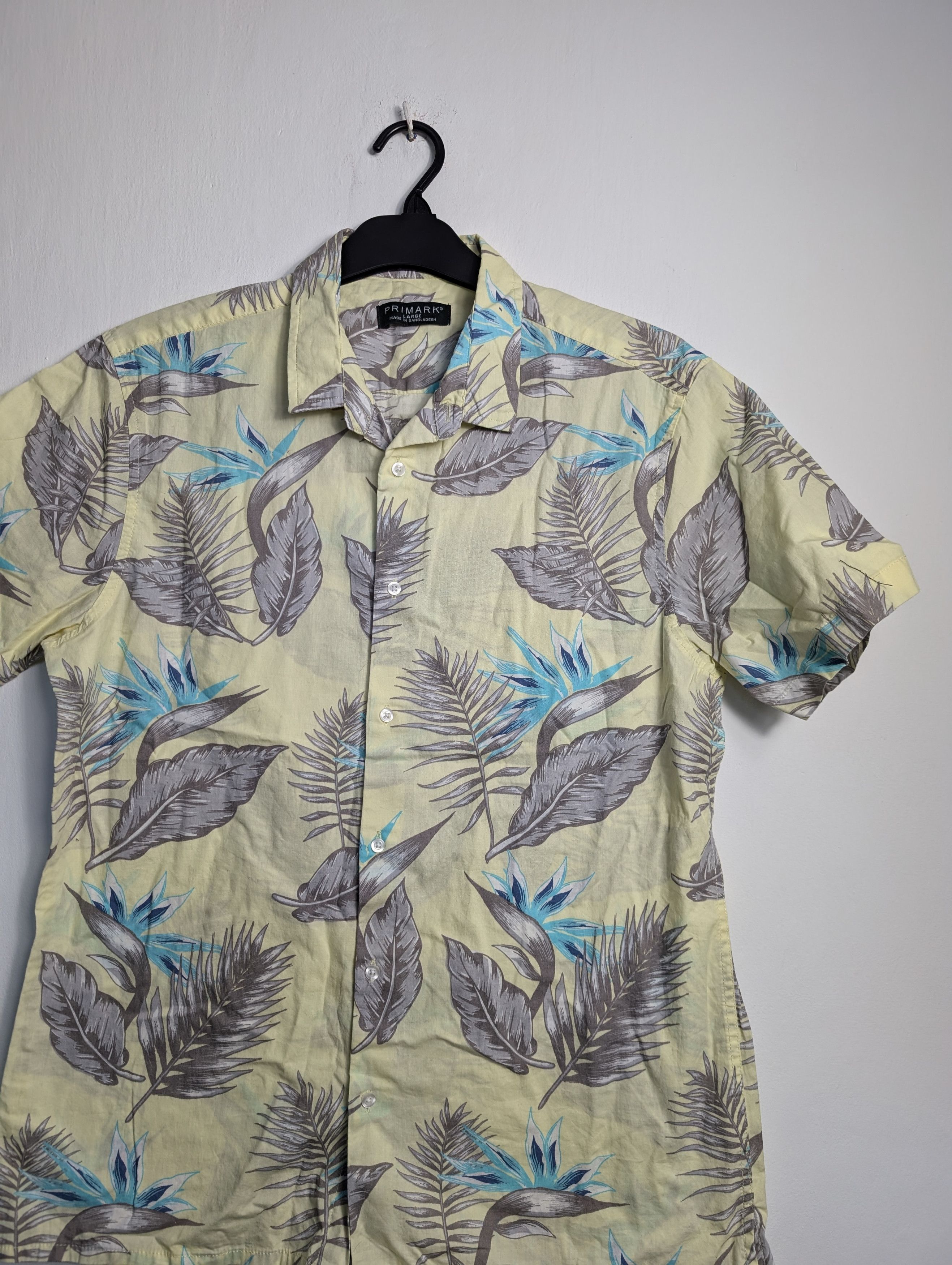 Vintage Vintage Y2K Hawaiian Shirt - Summer Floral Palm Tree Print Size US L / EU 52-54 / 3 - 2 Thumbnail