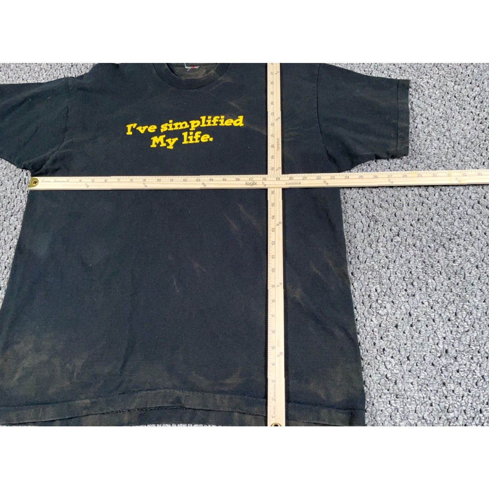 Vintage VINTAGE 90s Fusion Herbicide T-Shirt Adult XL Black - Double-Sided Graphic Tee Men's 90s Nature Outdoor Retro Hipster Shirt Size US XL / EU 56 / 4 - 6 Thumbnail