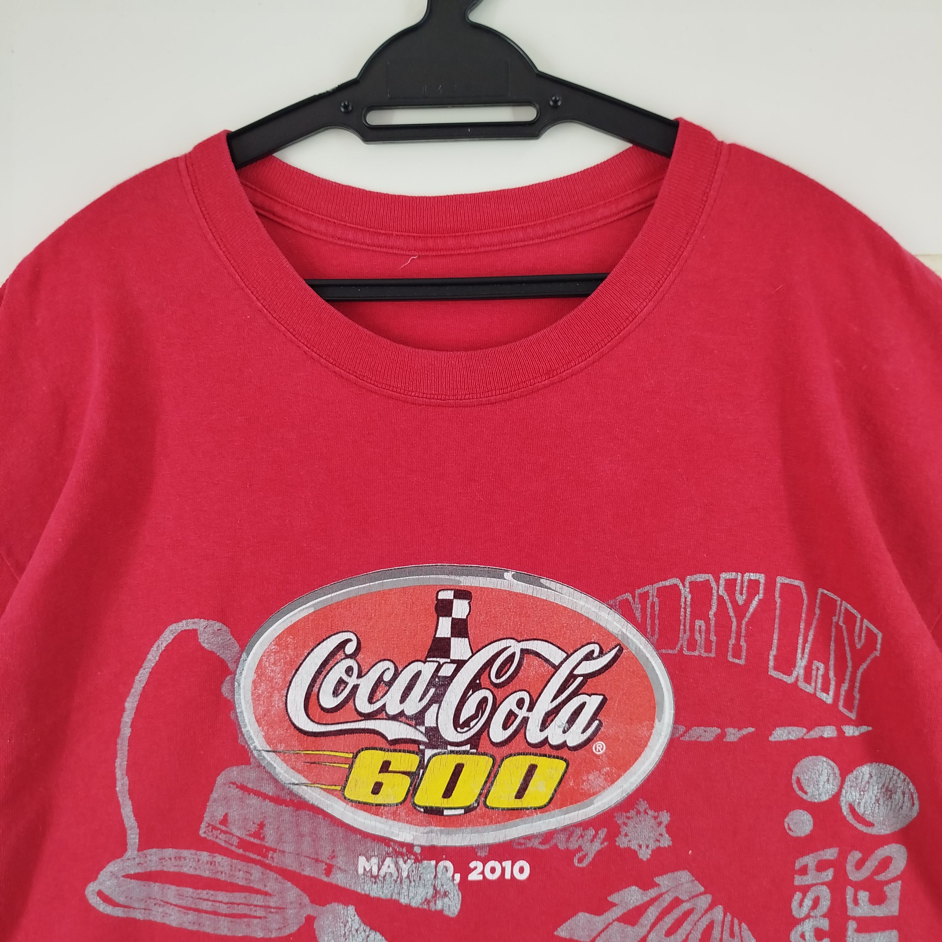 Coca Cola × NASCAR × Vintage Vintage Nascar Coca-Cola Big Print Y2K Size US L / EU 52-54 / 3 - 2 Thumbnail