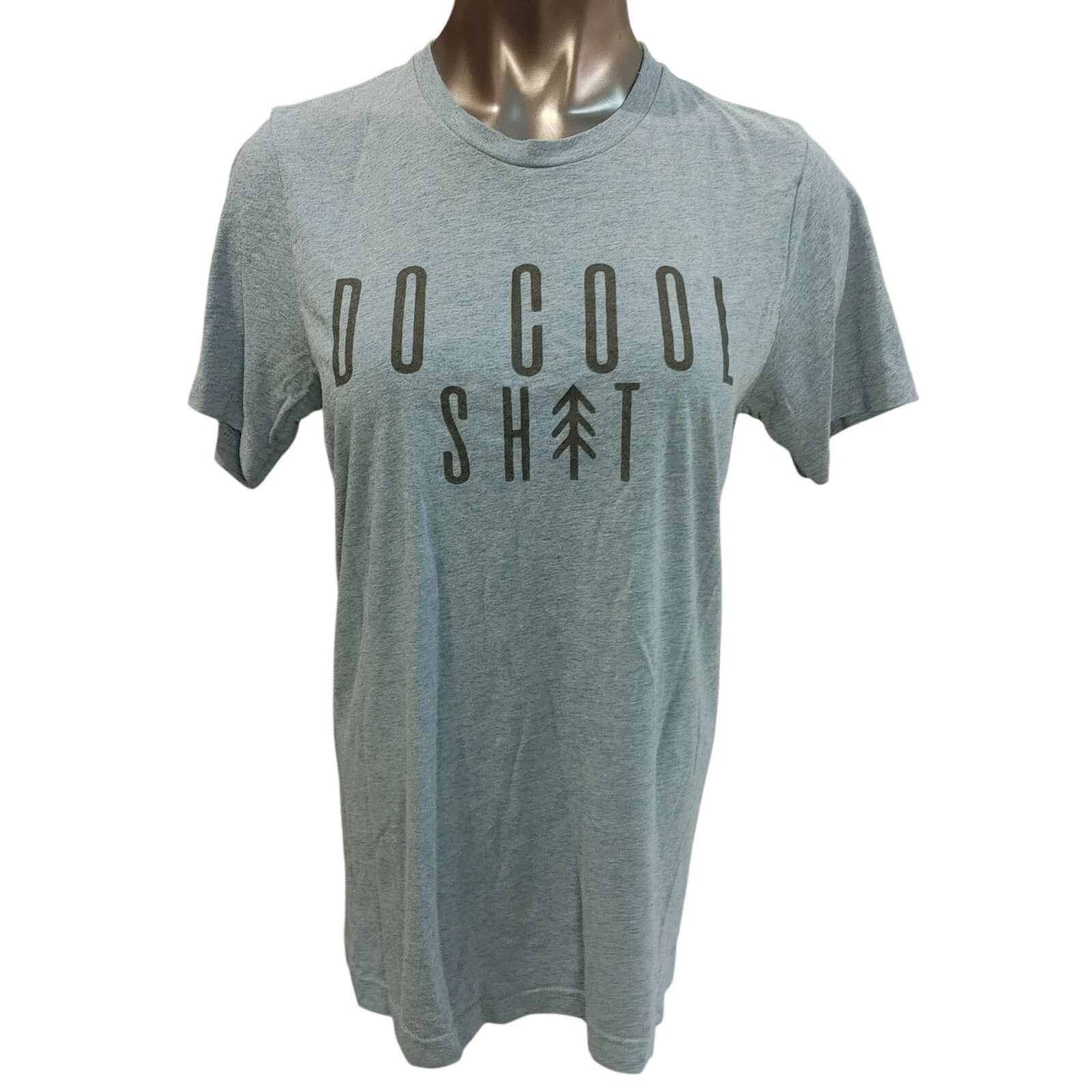 & Other Stories Bella-Canvas Women's M Light Gray "Do Cool Sh*t" Graphic Tee Size M / US 6-8 / IT 42-44 - 1 Thumbnail