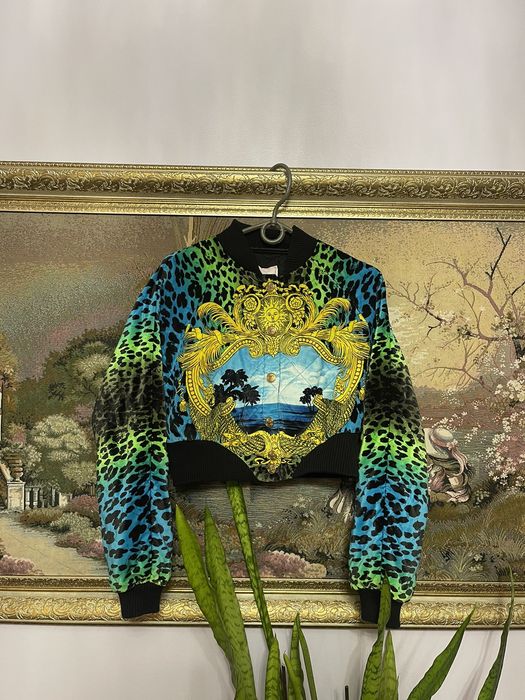 Versace h&m bomber on sale jacket