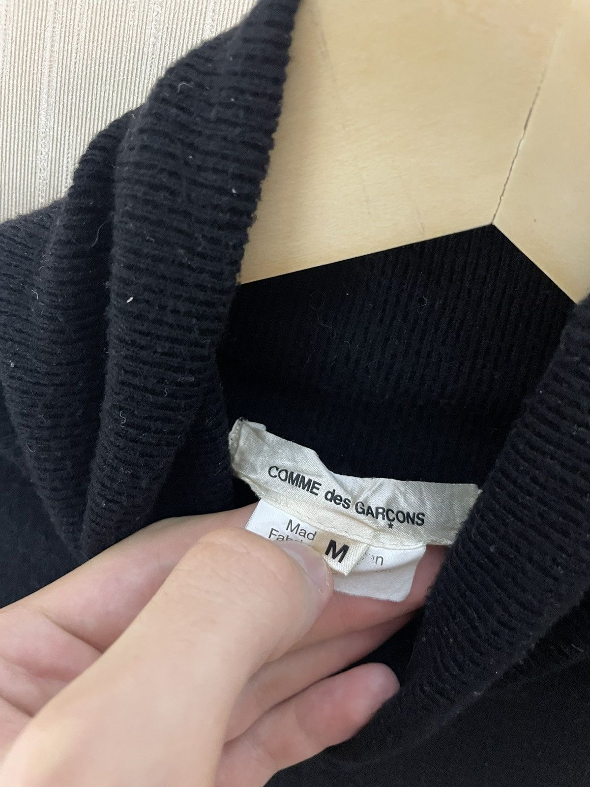Comme des Garcons × Vintage Comme des Garçons 1997 vintage japanese turtleneck sweater Size US M / EU 48-50 / 2 - 2 Thumbnail