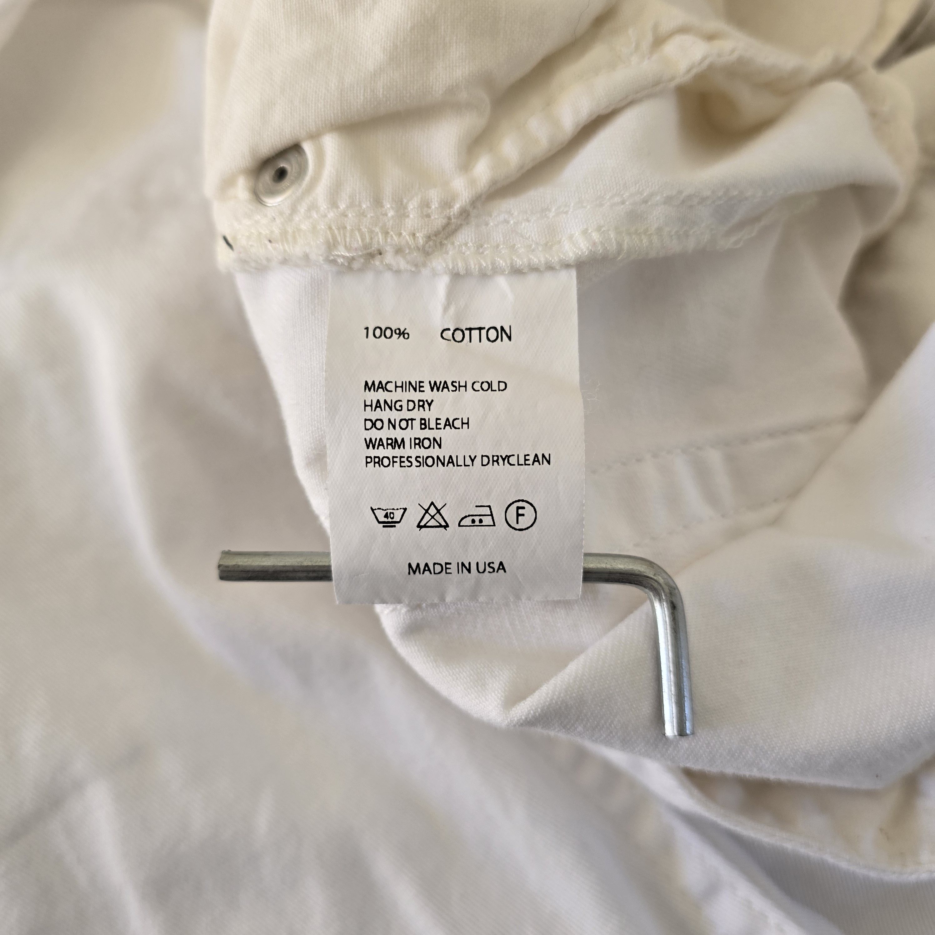 Engineered Garments Size 36 White 5 Pocket Pants 100% Cotton (Fits 35") MiUSA Size US 36 / EU 52 - 11 Thumbnail