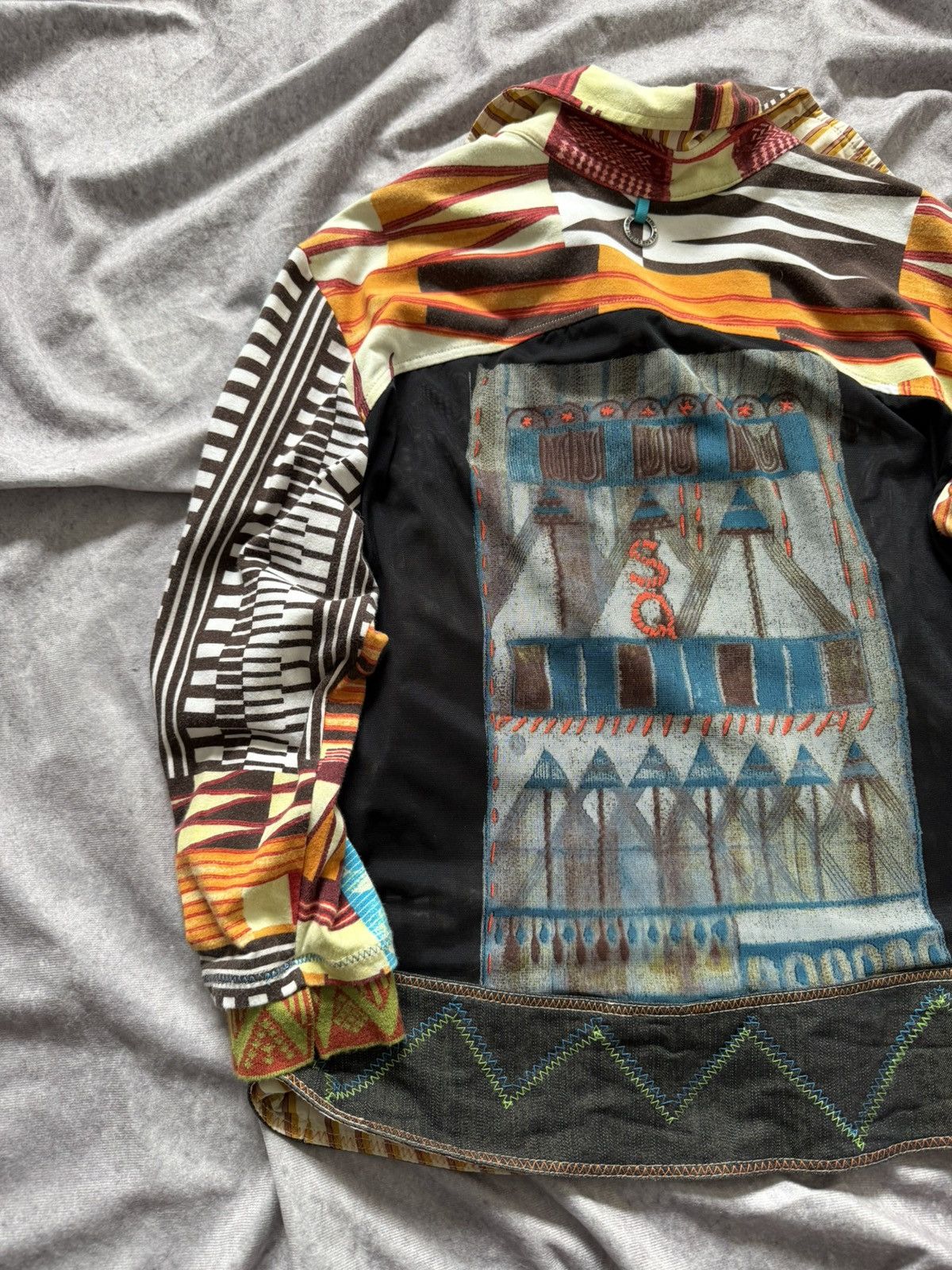 Other Save The Queen Patterned Blouse Size XL Size XL / US 12-14 / IT 48-50 - 15 Thumbnail