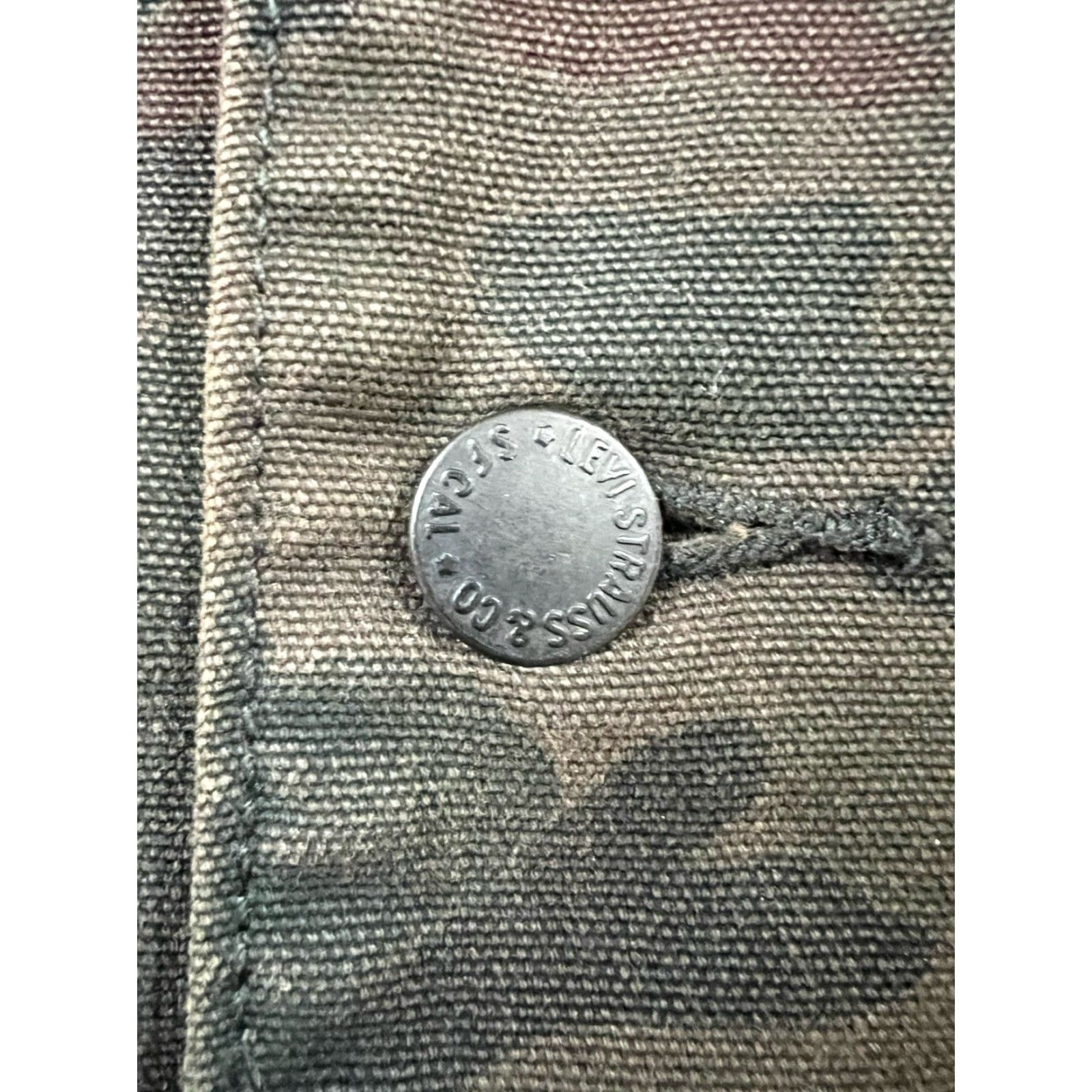 Levi's Levi's Engineer Chore Jacket M Camouflage Khaki Vintage 2017 Casual Workwear Mens Regular Jacket Size US M / EU 48-50 / 2 - 4 Thumbnail