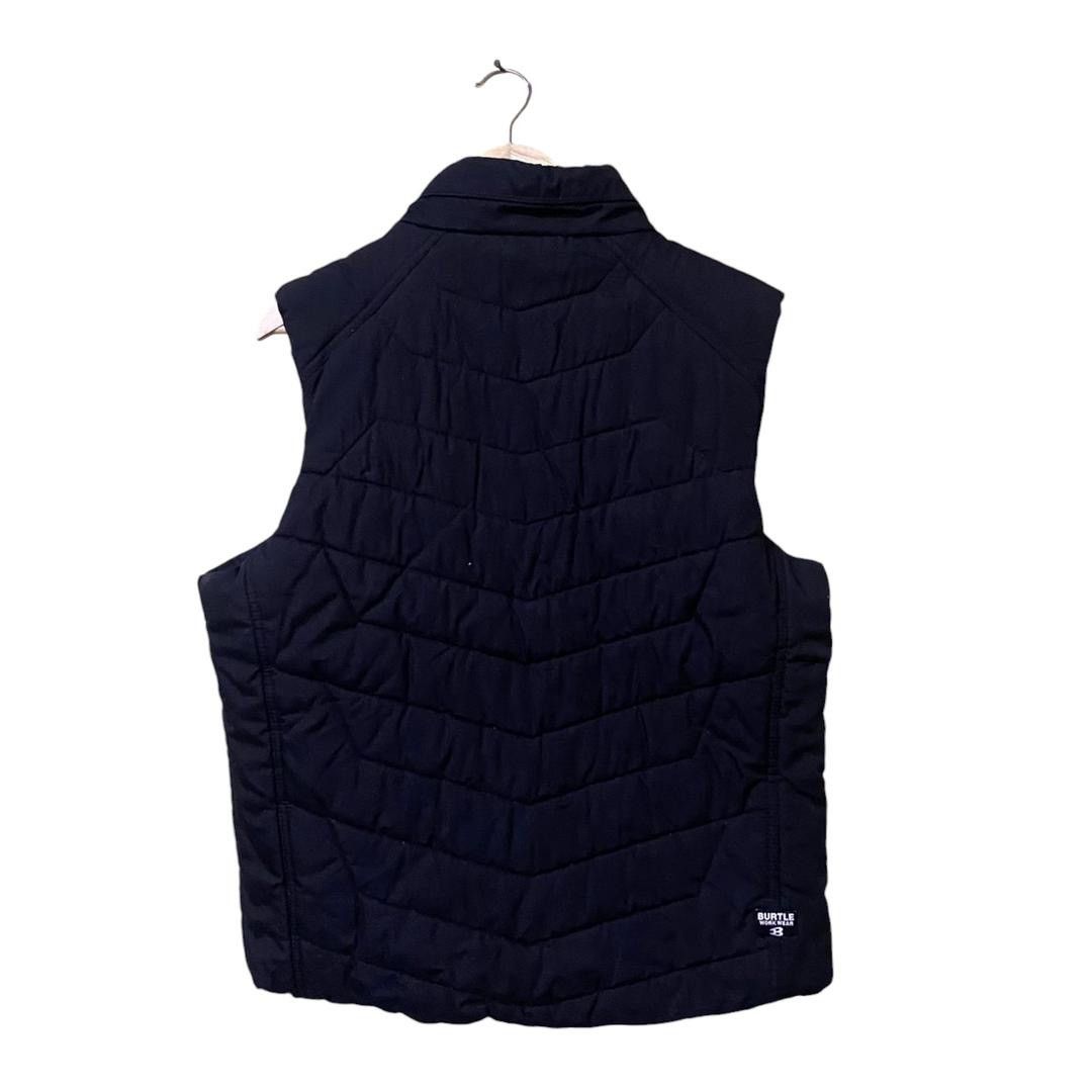Japanese Brand Burtle work wear puffer vests zip up Size US XXL / EU 58 / 5 - 2 Thumbnail