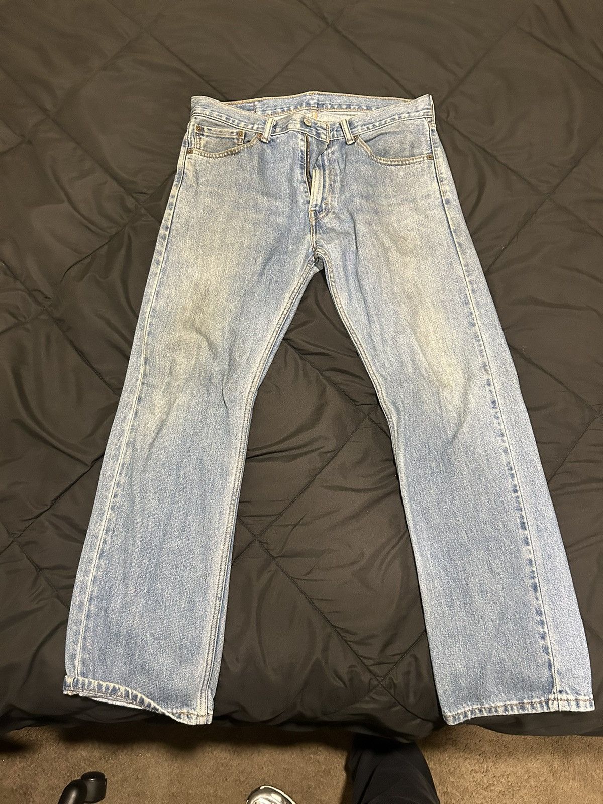 Levi's Levi’s Light Blue Denim Jeans - 33x30 Size US 33 - 1 Thumbnail