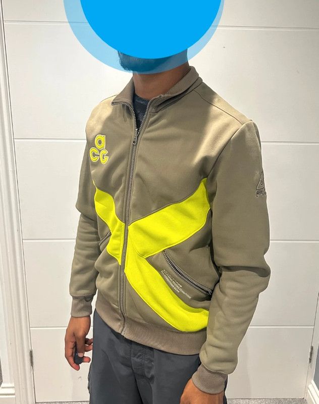 Nike ACG Nike ACG Lab Track Jacket – Small Khaki Size US S / EU 44-46 / 1 - 1 Thumbnail