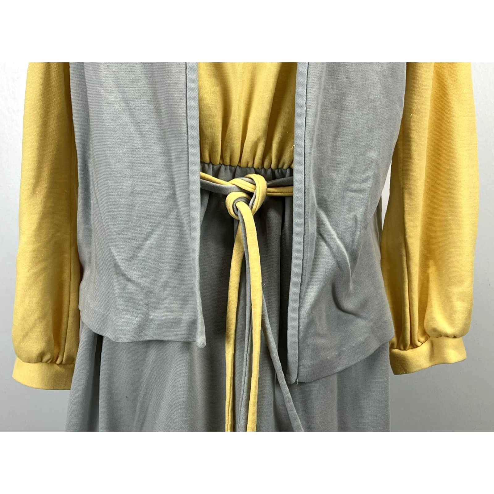 Vintage Vintage Sunshine Alley Dress Sz 12 GUC Vest Belt Mod 70’s Made In USA Size XL / US 12-14 / IT 48-50 - 5 Thumbnail