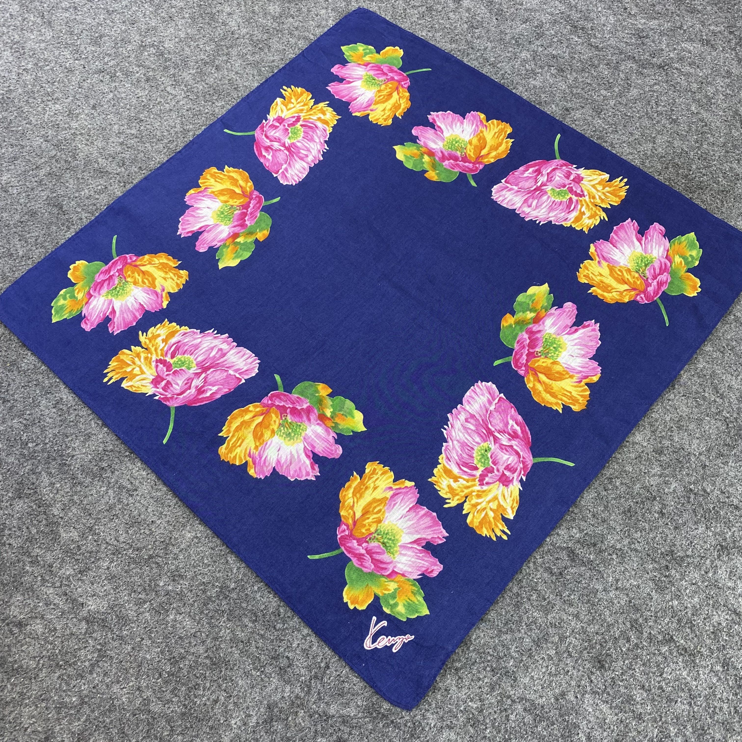 Kenzo Kenzo Handkerchief / Bandana / Neckerchief-B556 Size ONE SIZE - 4 Thumbnail