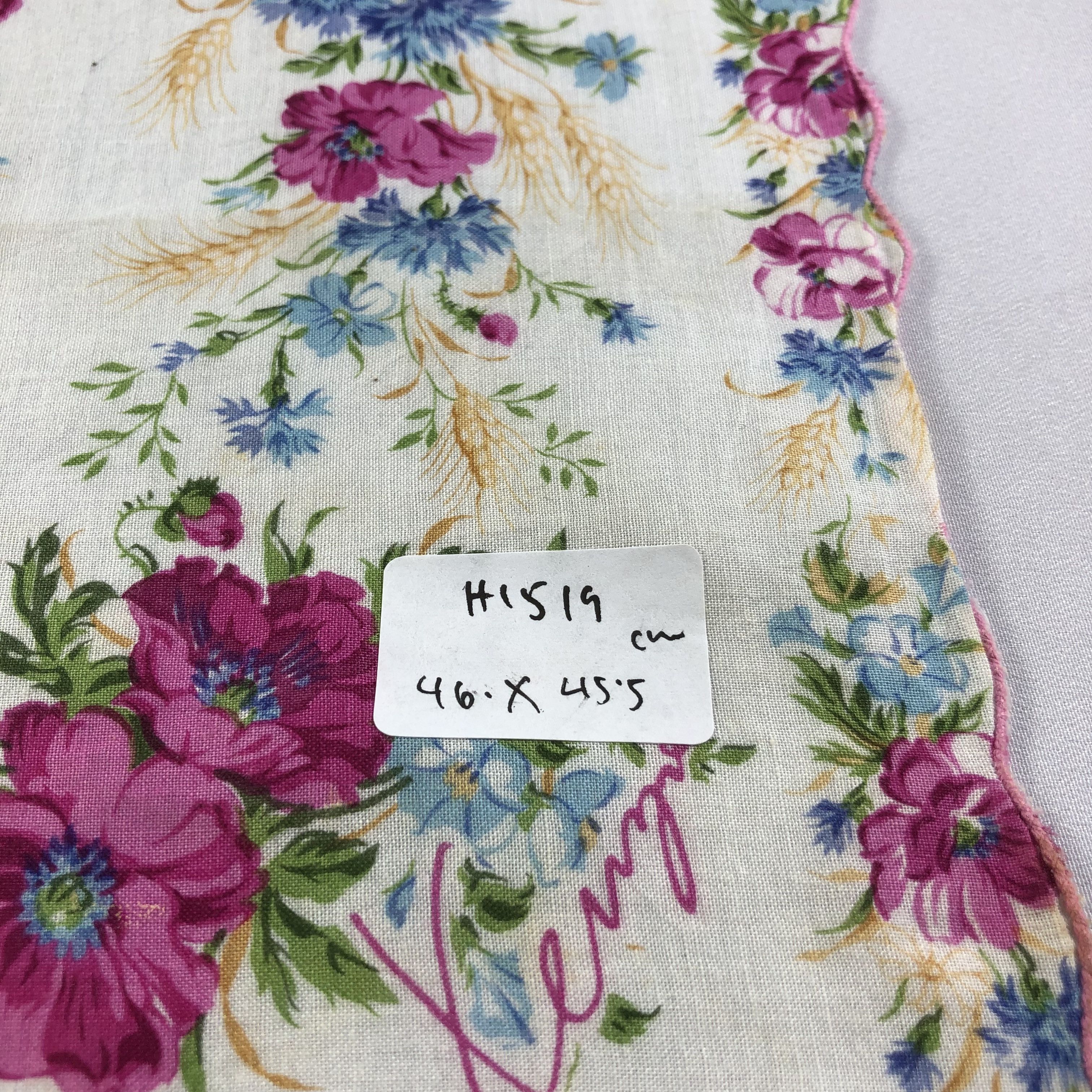 Kenzo Kenzo Floral Handkerchief Neckerchief Bandana H1519 Size ONE SIZE - 7 Thumbnail
