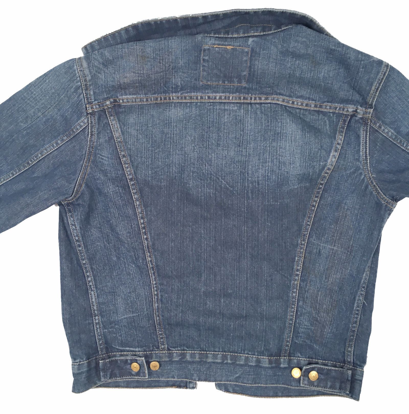 Polo Ralph Lauren NEW Vintage Polo Ralph Lauren Denim Jacket! Sm Fading Stains Size US S / EU 44-46 / 1 - 2 Thumbnail