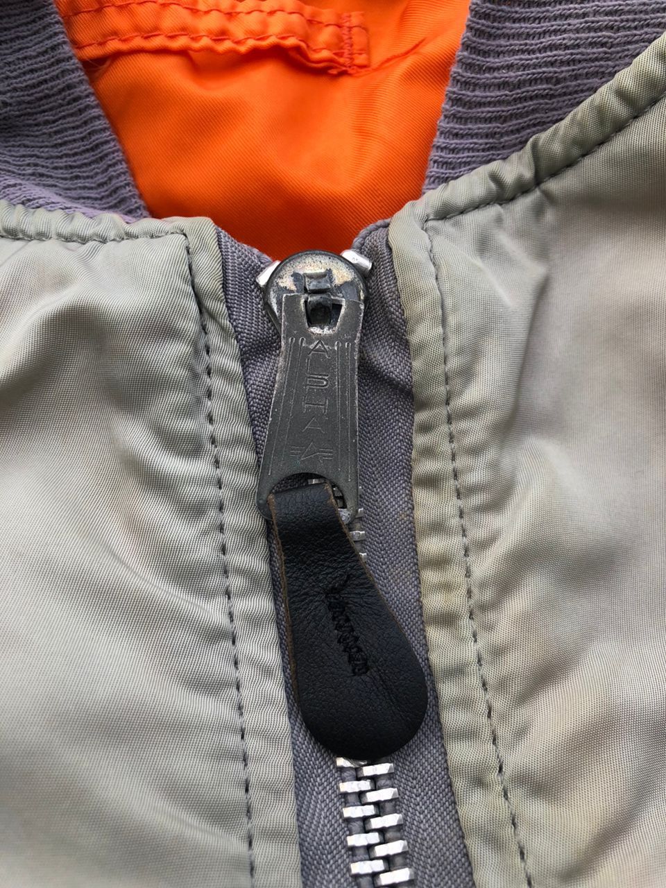 Alpha Industries Vintage Alpha Industries MA-1 Reversible Bombers Jacket Size US M / EU 48-50 / 2 - 6 Thumbnail