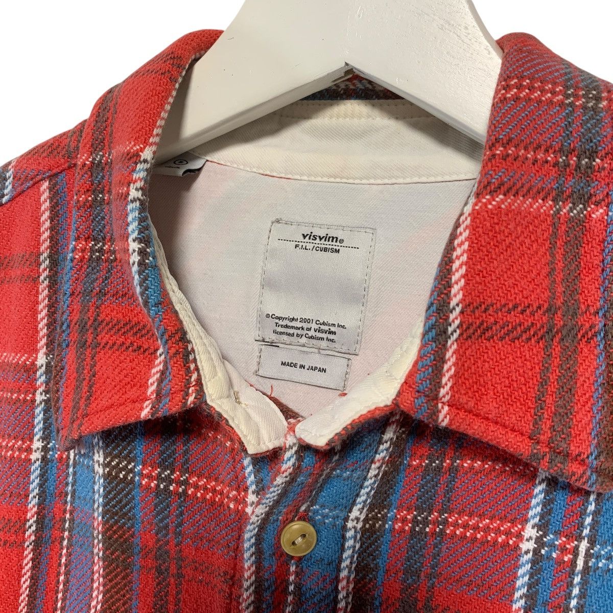 Visvim S VISVIM BLACK ELK FLANNEL SHIRT cotton Size US S / EU 44-46 / 1 - 3 Thumbnail