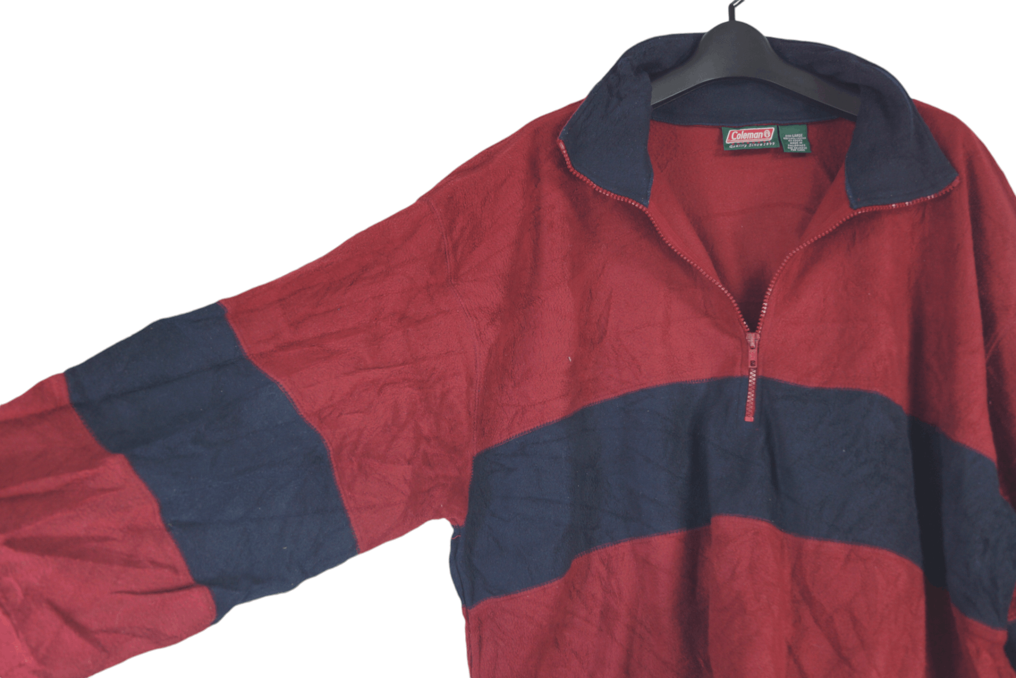 Coleman × Vintage Vintage Coleman Sweater Half Zipper Nice Design Size US L / EU 52-54 / 3 - 5 Thumbnail