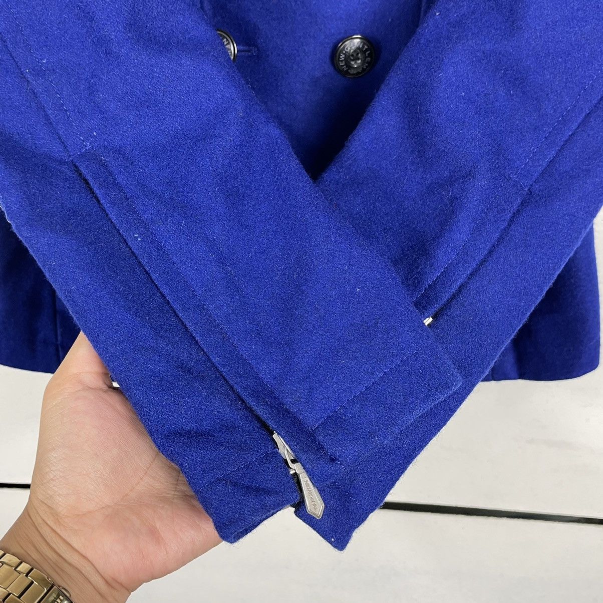 14th Addiction × BUFFALO BOBS 💥BUFFALO BOBS BIKER WOOL BONDAGE JACKET Size US M / EU 48-50 / 2 - 6 Thumbnail