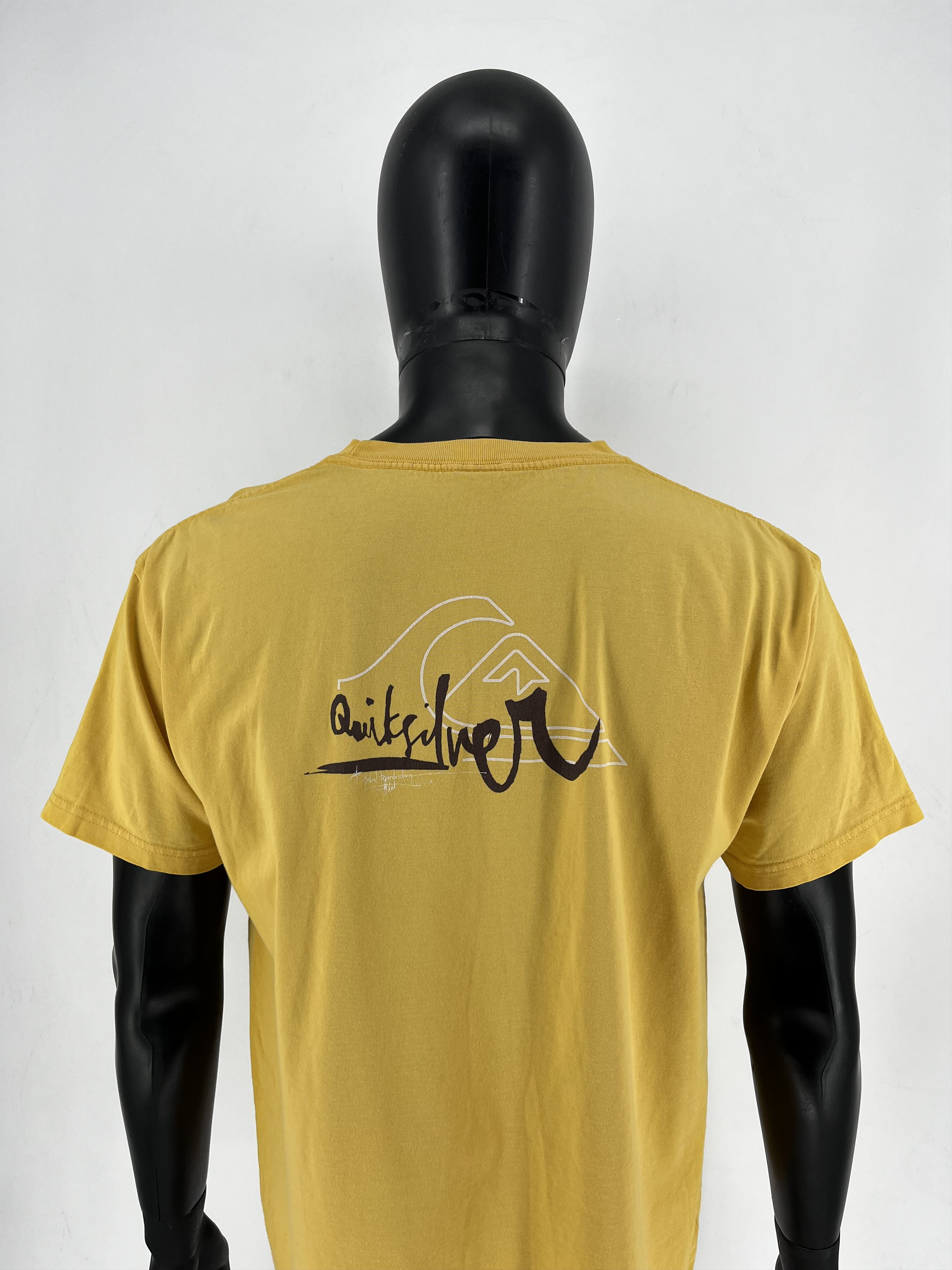 Quicksilver Vintage Quiksilver T-Shirt Size M Yellow Surf Skateboard y2k Size US M / EU 48-50 / 2 - 10 Thumbnail