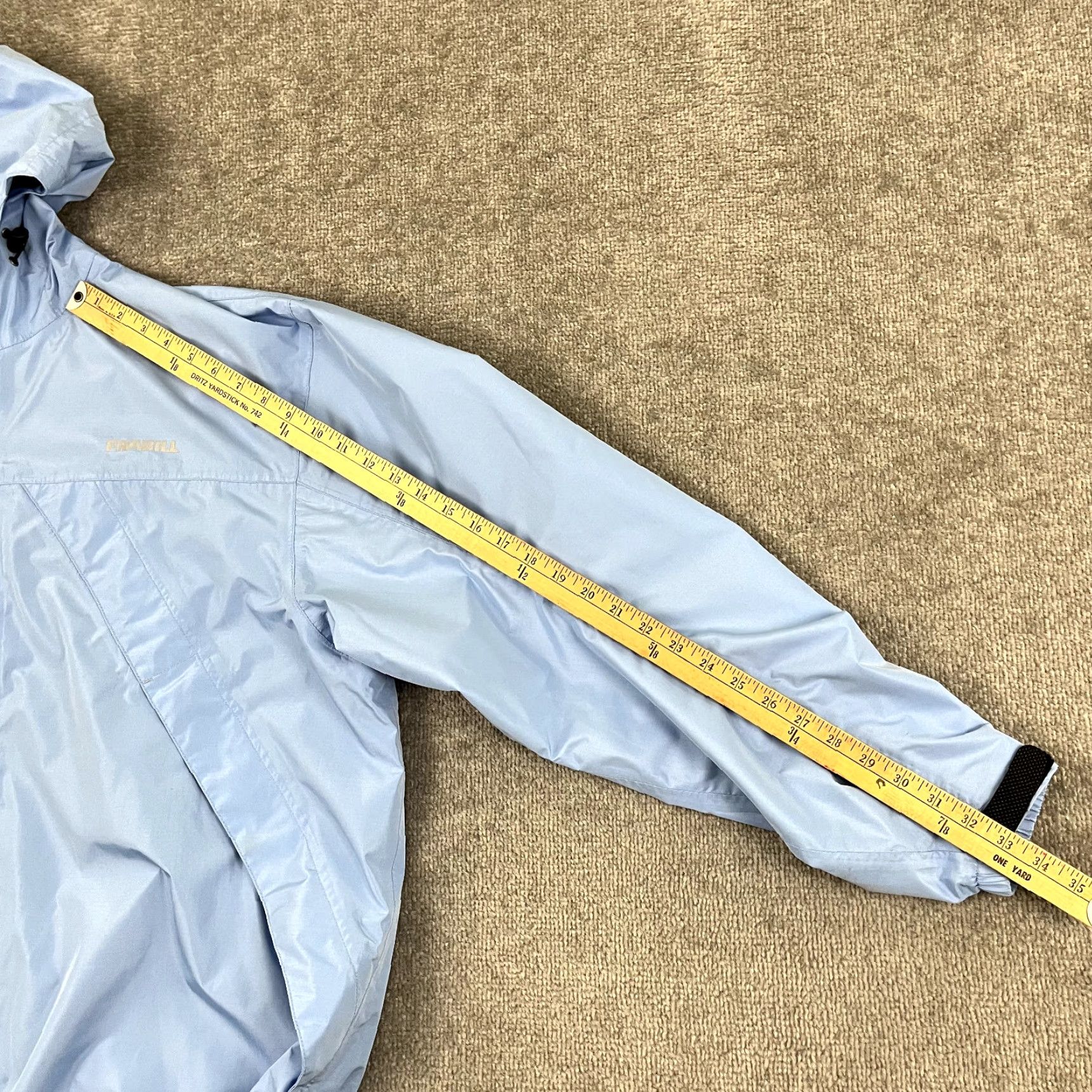 Vintage VINTAGE is not applicable; FRABILL Jacket Mens 2XL Light Blue Ice Fishing Rain Coat Hooded Winter 3M Size US XXL / EU 58 / 5 - 6 Thumbnail