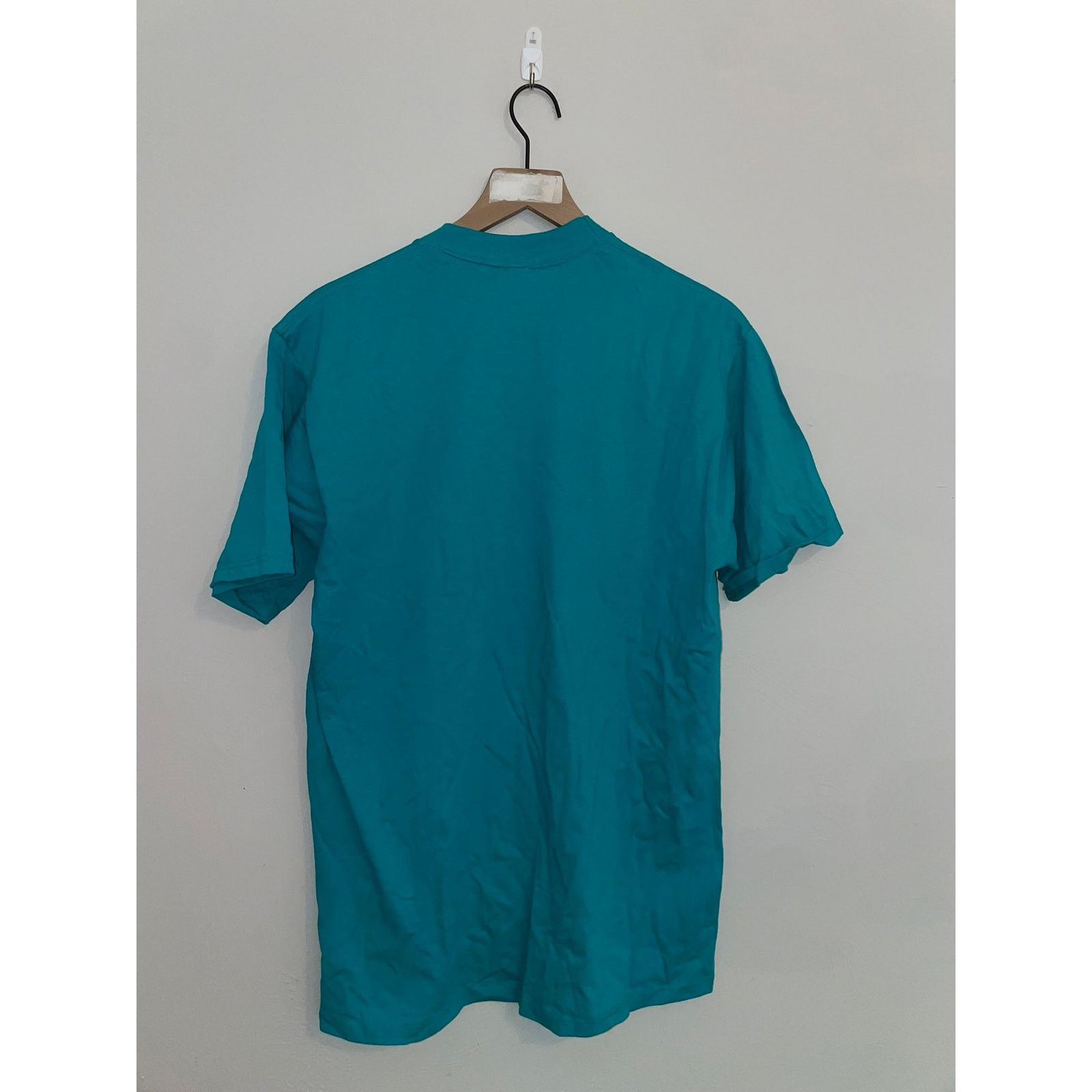 Jerzees Vintage Montana Shirt Sun Nature Teal Tee VTG 90s Large Size US L / EU 52-54 / 3 - 5 Thumbnail