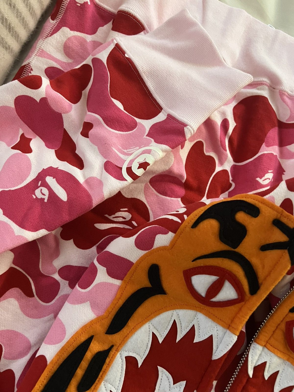 Bape Bape Tiger Hoodie Size US XXL / EU 58 / 5 - 8 Thumbnail