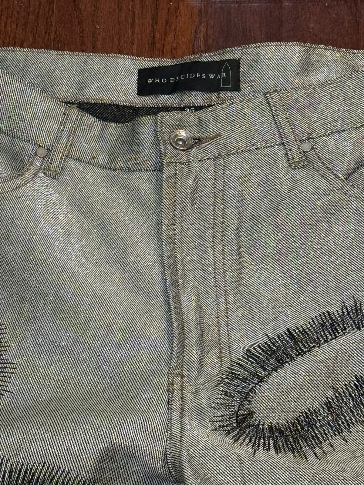 Who Decides War Who Decides War Chrome Fusion Denim Size US 36 / EU 52 - 6 Thumbnail