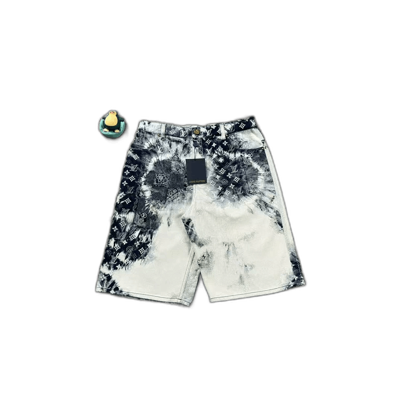 Louis Vuitton LV Tie-Dye Print Casual Shorts Size 30 Size US 30 / EU 46 - 1 Thumbnail