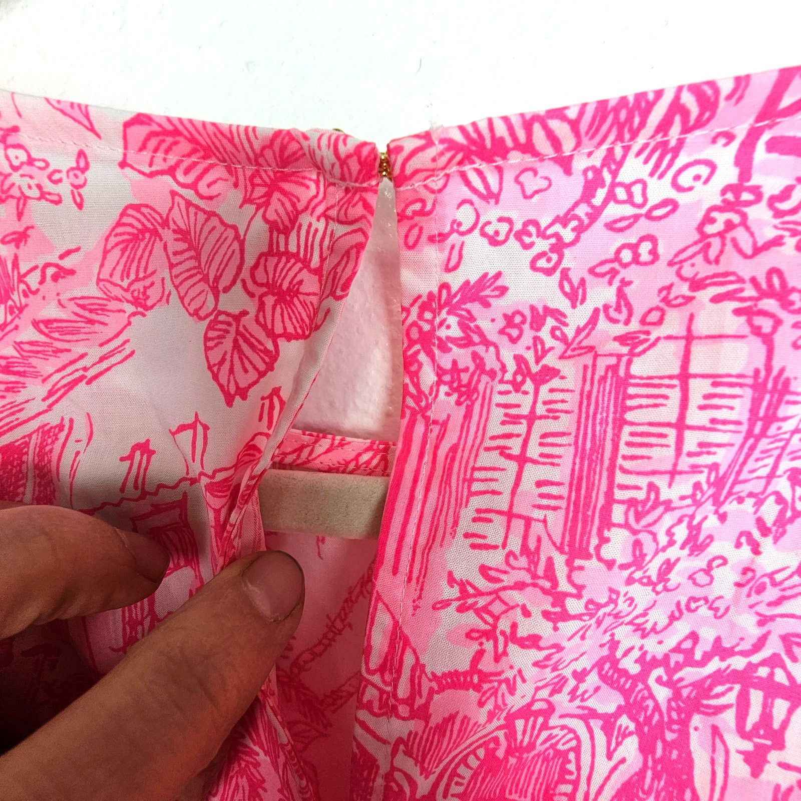 Lilly Pulitzer Lilly Pulitzer Barbara Top Palm Beach Anniversary Toile 6 Size M / US 6-8 / IT 42-44 - 13 Thumbnail