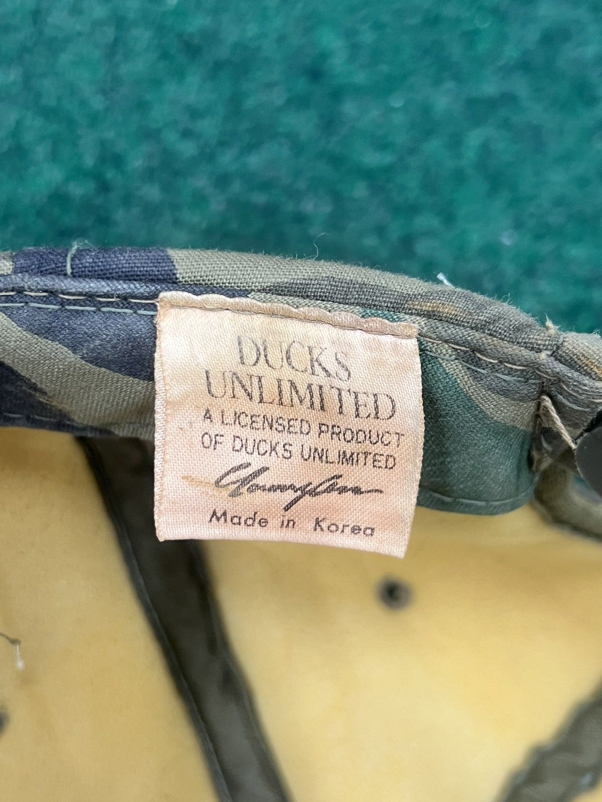 Vintage Vintage 80s Ducks Unlimited Camo Full Foam Snapback Hat Size ONE SIZE - 5 Thumbnail