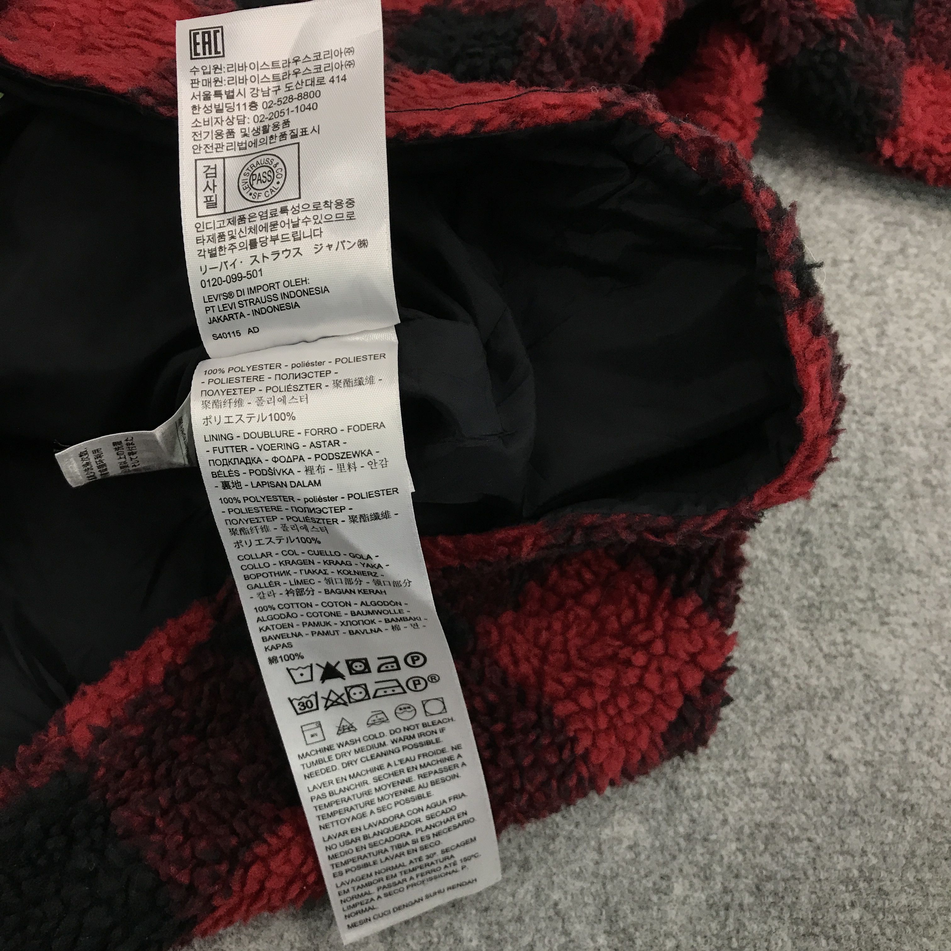 Japanese Brand × Levi's × Levi's Vintage Clothing Levis snap button jacket flannel design Japan jacket Size US M / EU 48-50 / 2 - 10 Thumbnail